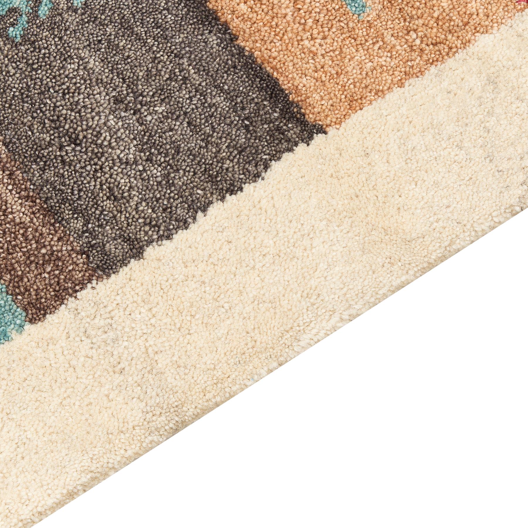 Beliani-SARILAR-Modern vloerkleed-Multicolor-160 x 230 cm-Wol