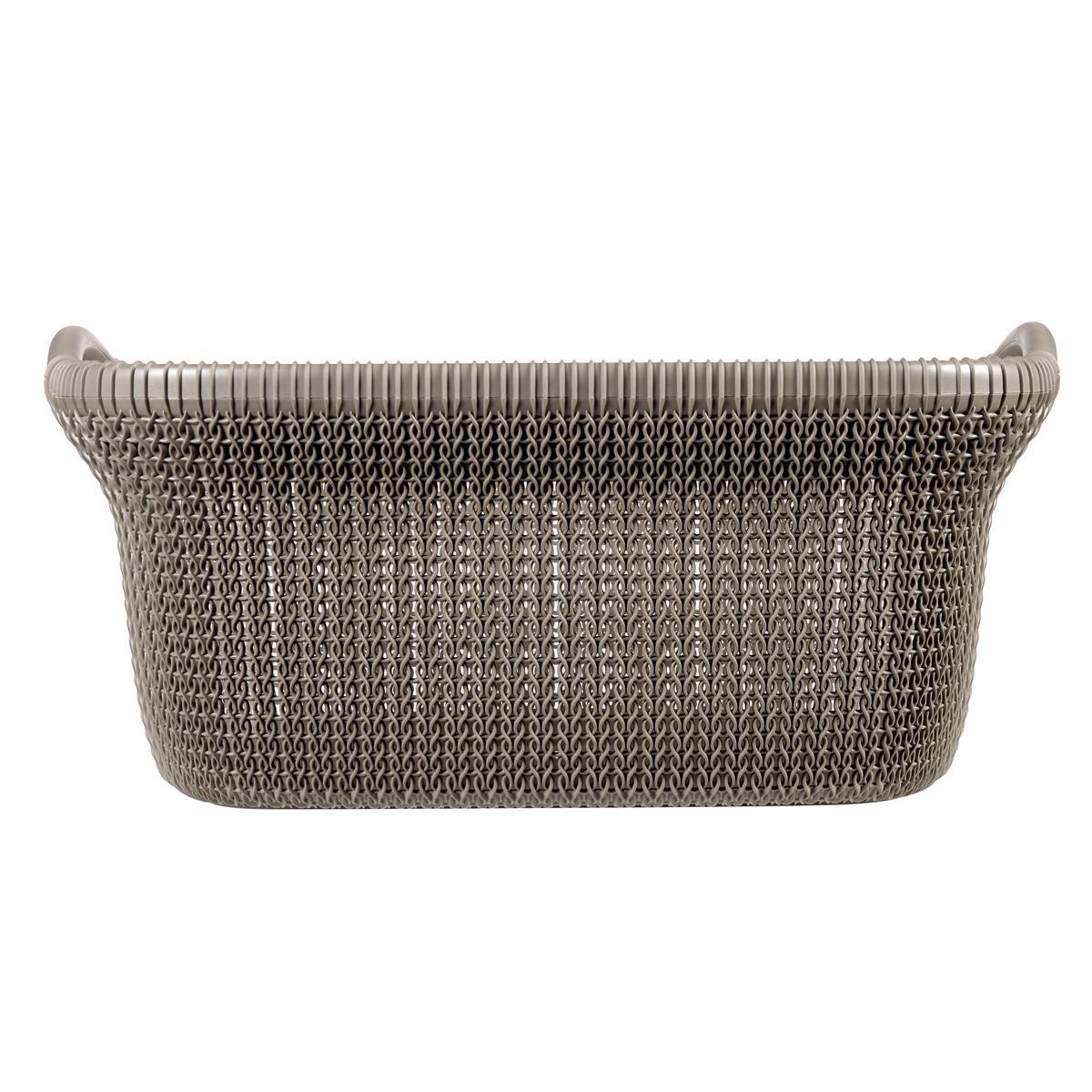 Curver Knit Wasmand - 40 l - set van 2 - Harvest Brown