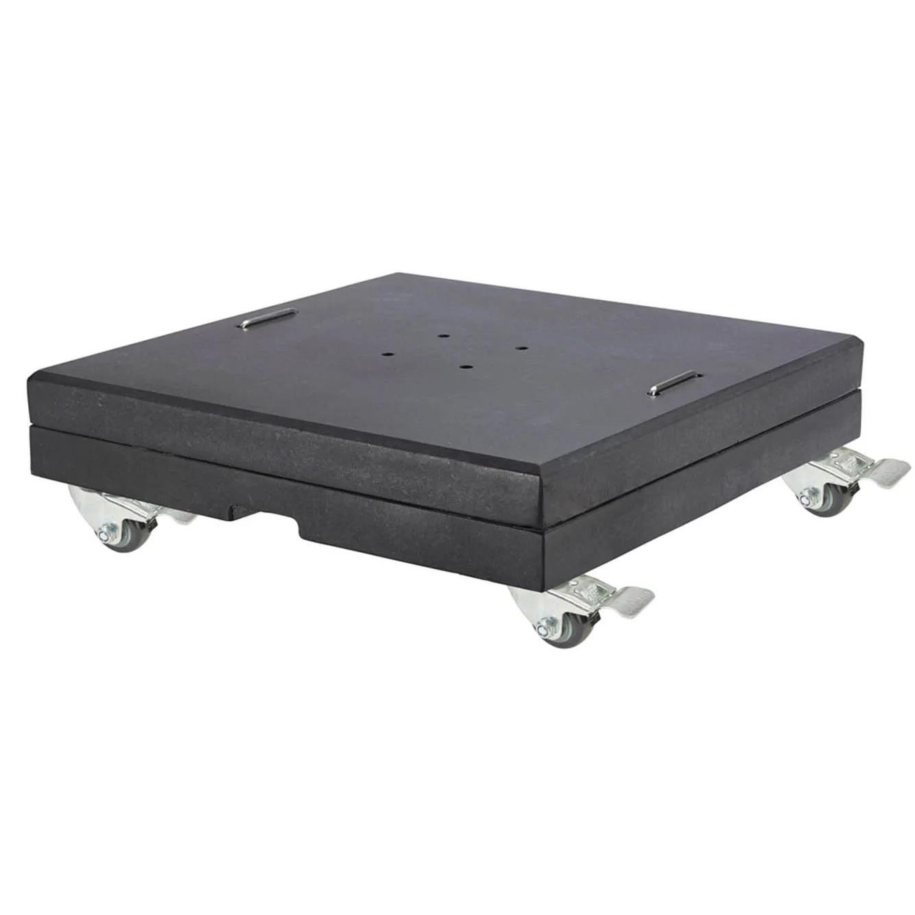 Platinum Modena verrijdbare parasolvoet 150 kg. - Graniet