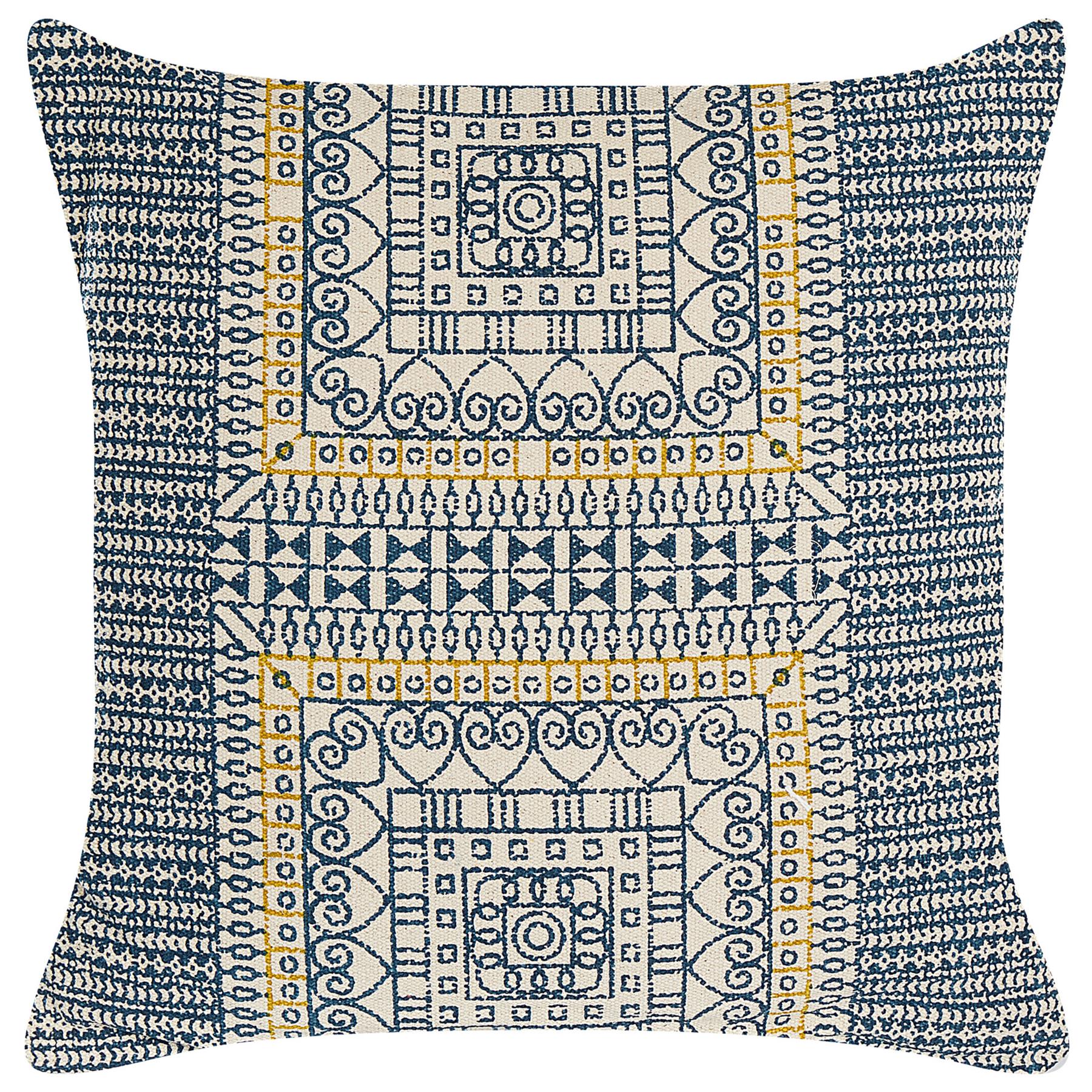 Beliani-SAFI-Sierkussen set van 2-Multicolor-50 x 50 cm-Katoen