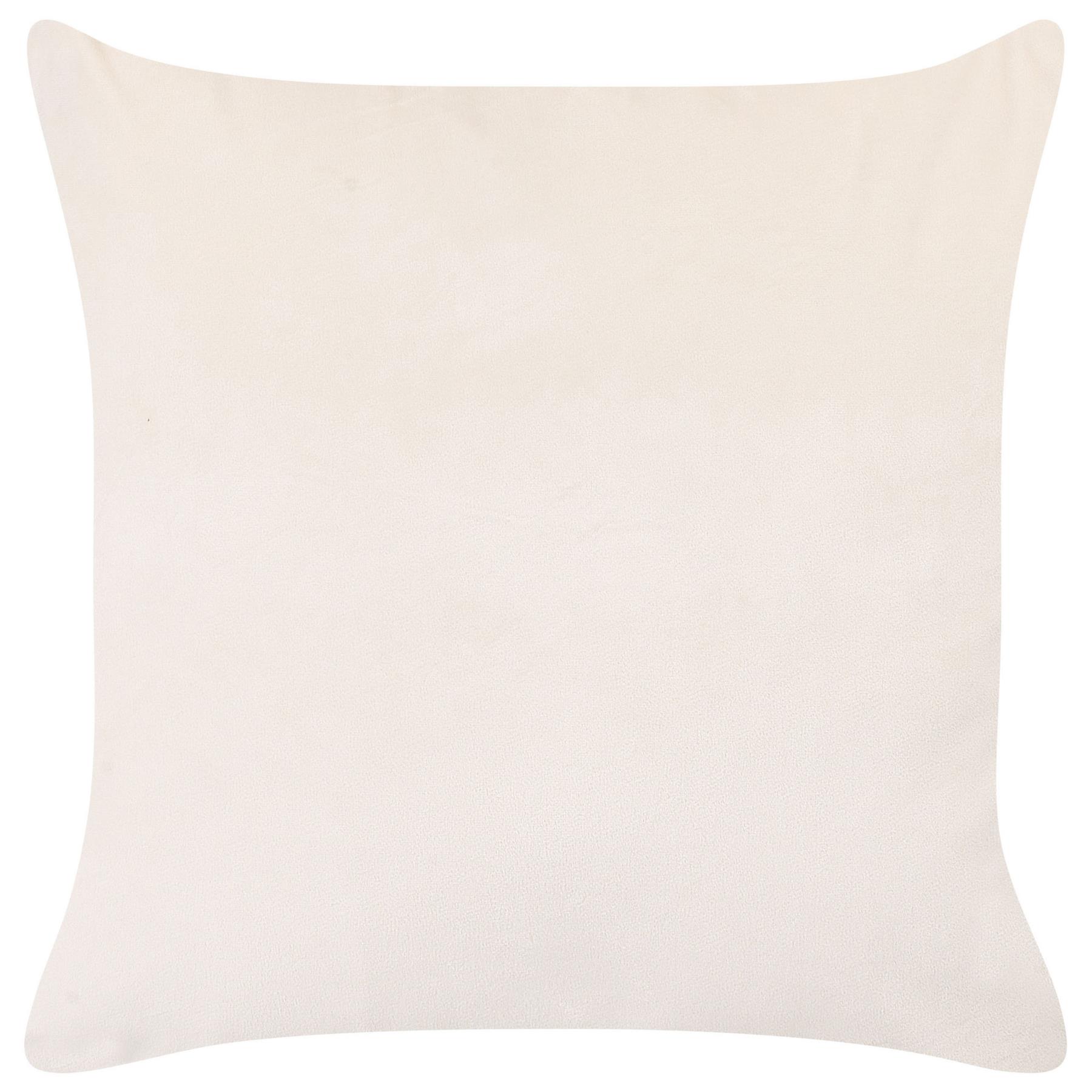 Beliani-TRITELEIA-Sierkussen set van 2-Roze-45 x 45 cm-Fluweel