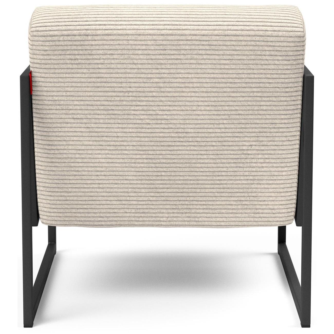 Innovation Vikko Ivory Corduroy Loungestoel met Armleuning