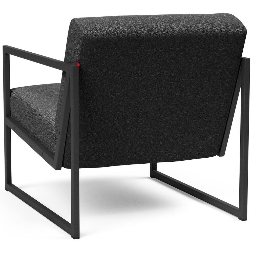 Innovation Vikko Houtskool Zwart Loungestoel met Armleuning