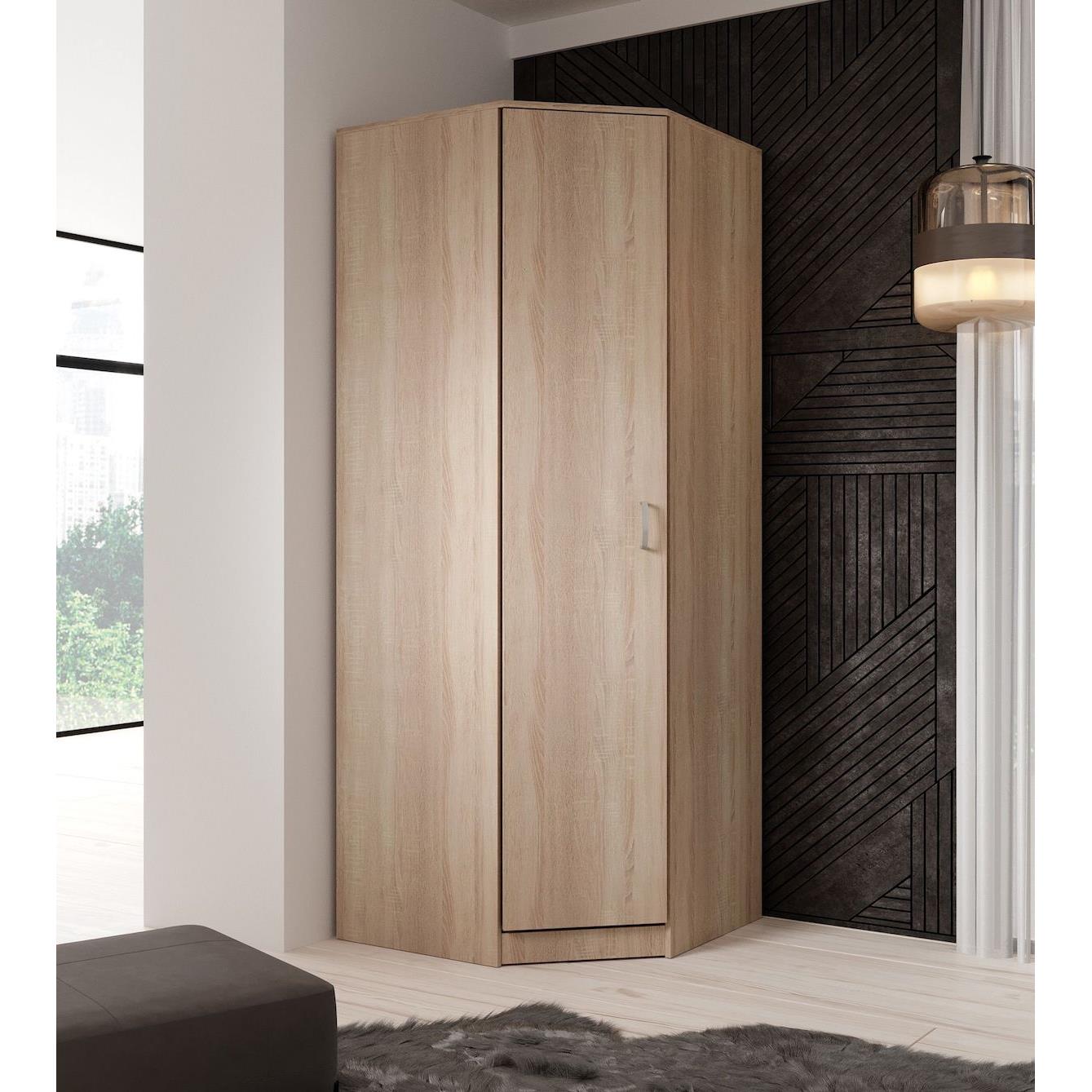 Meubella Kledingkast Heaven 2 - Eiken - 80 cm