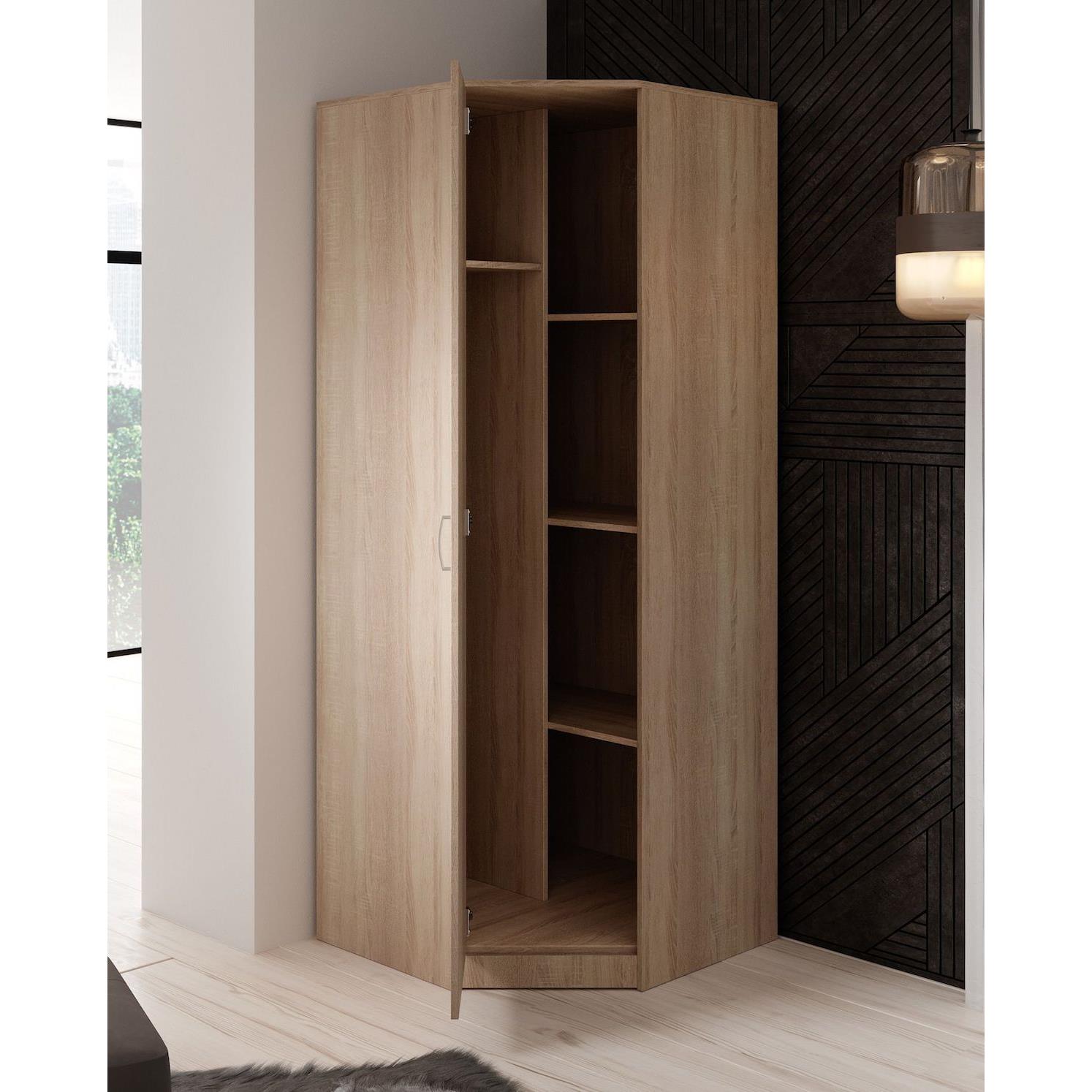 Meubella Kledingkast Heaven 2 - Eiken - 80 cm