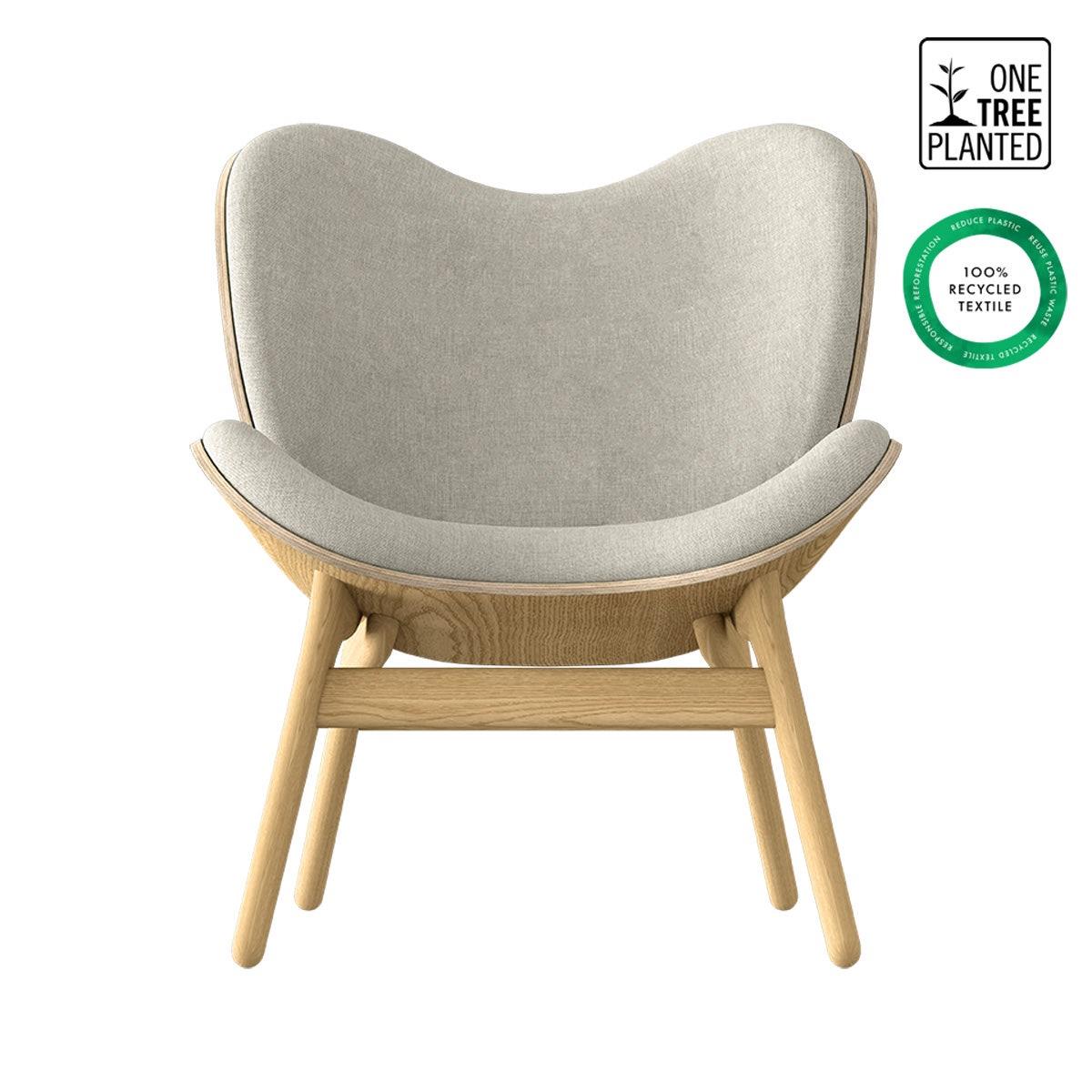 Umage A Conversation Piece naturel houten fauteuil White Sands
