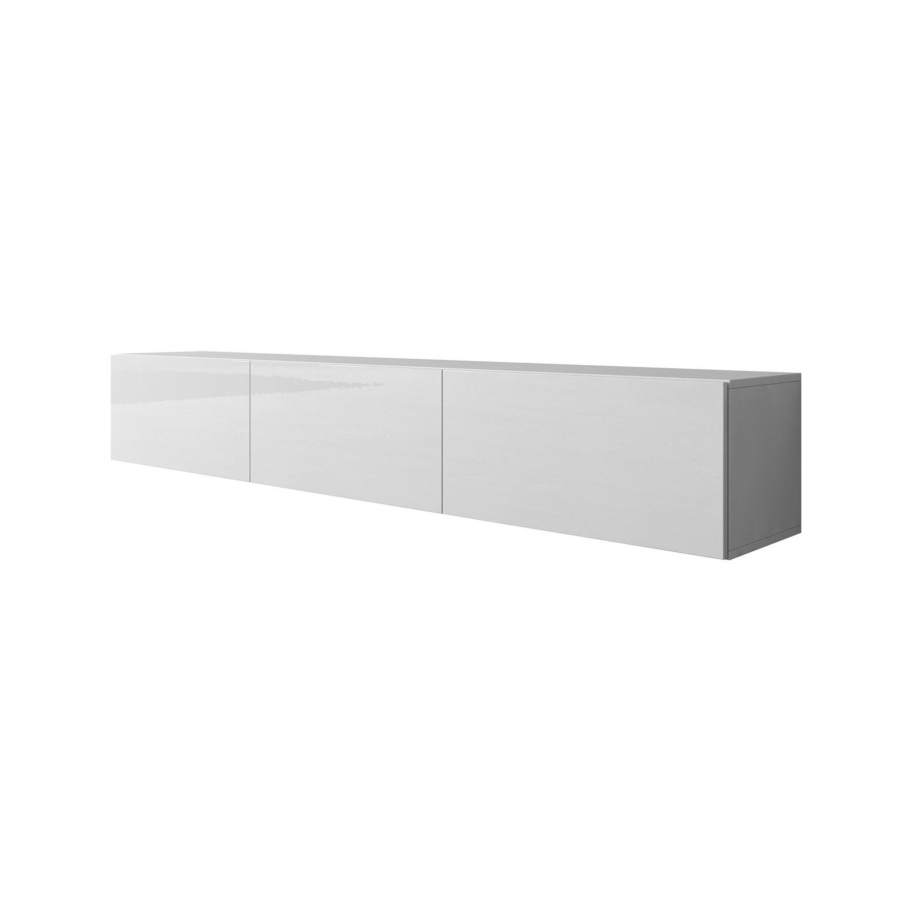 Meubella TV-Meubel Bonzo - Wit - 180 cm