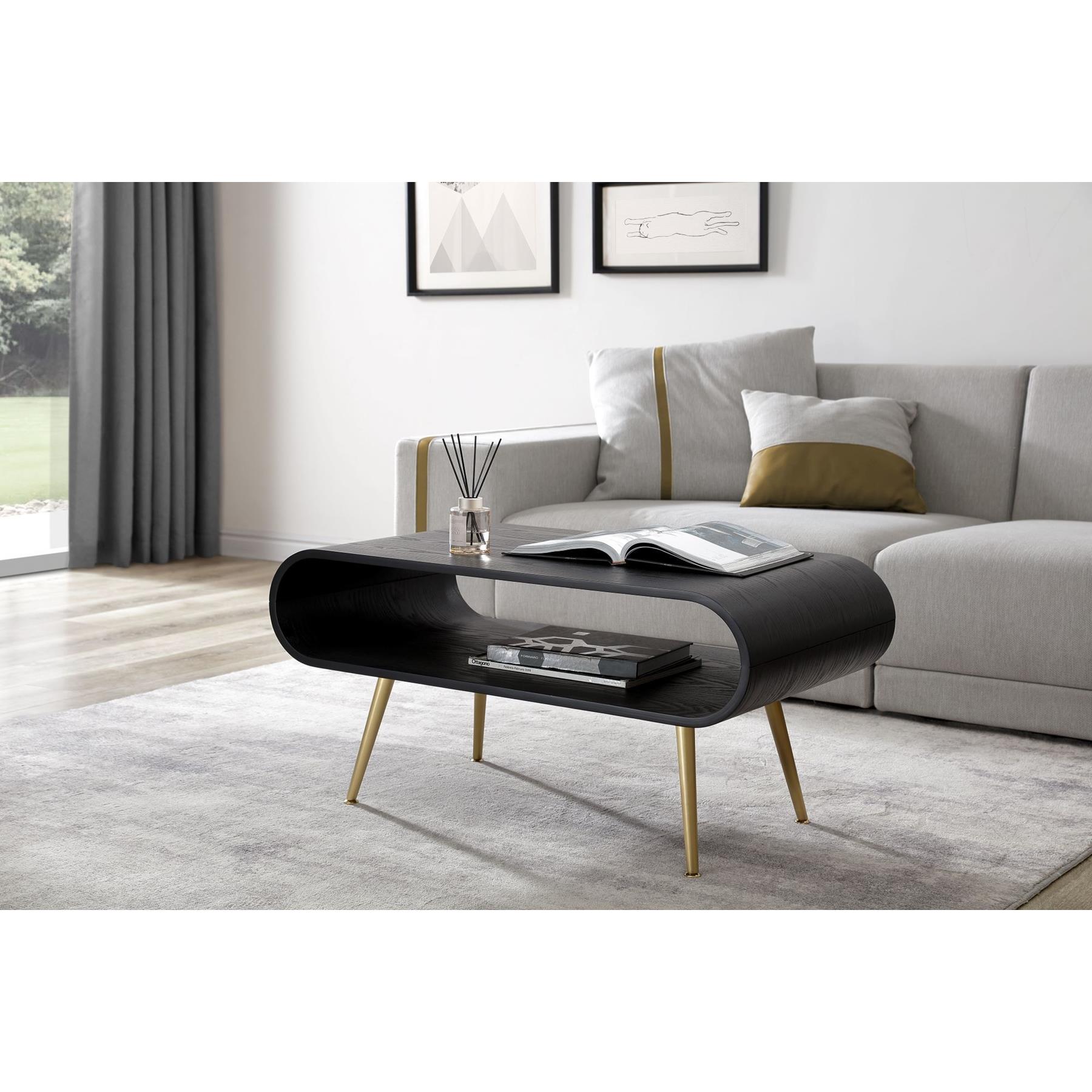 Jual Furnishings Auckland Zwart | Goud Salontafel