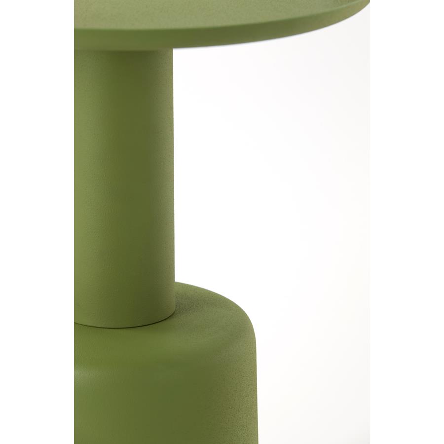 Light & Living Light&living Bijzettafel Ø39x52 cm MILAKI groen