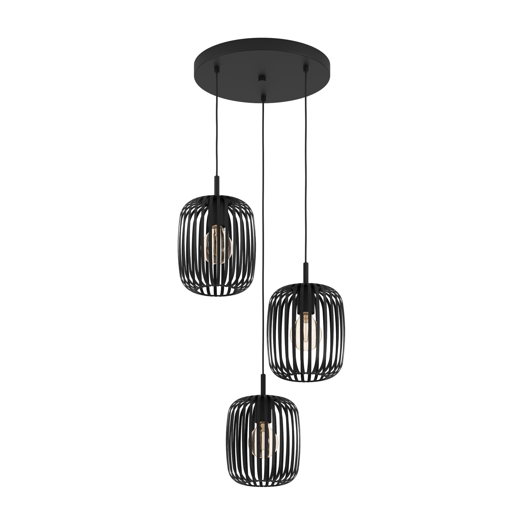 EGLO ROMAZZINA Hanglamp - E27 - Zwart Kopen? Shop Bij FonQ!