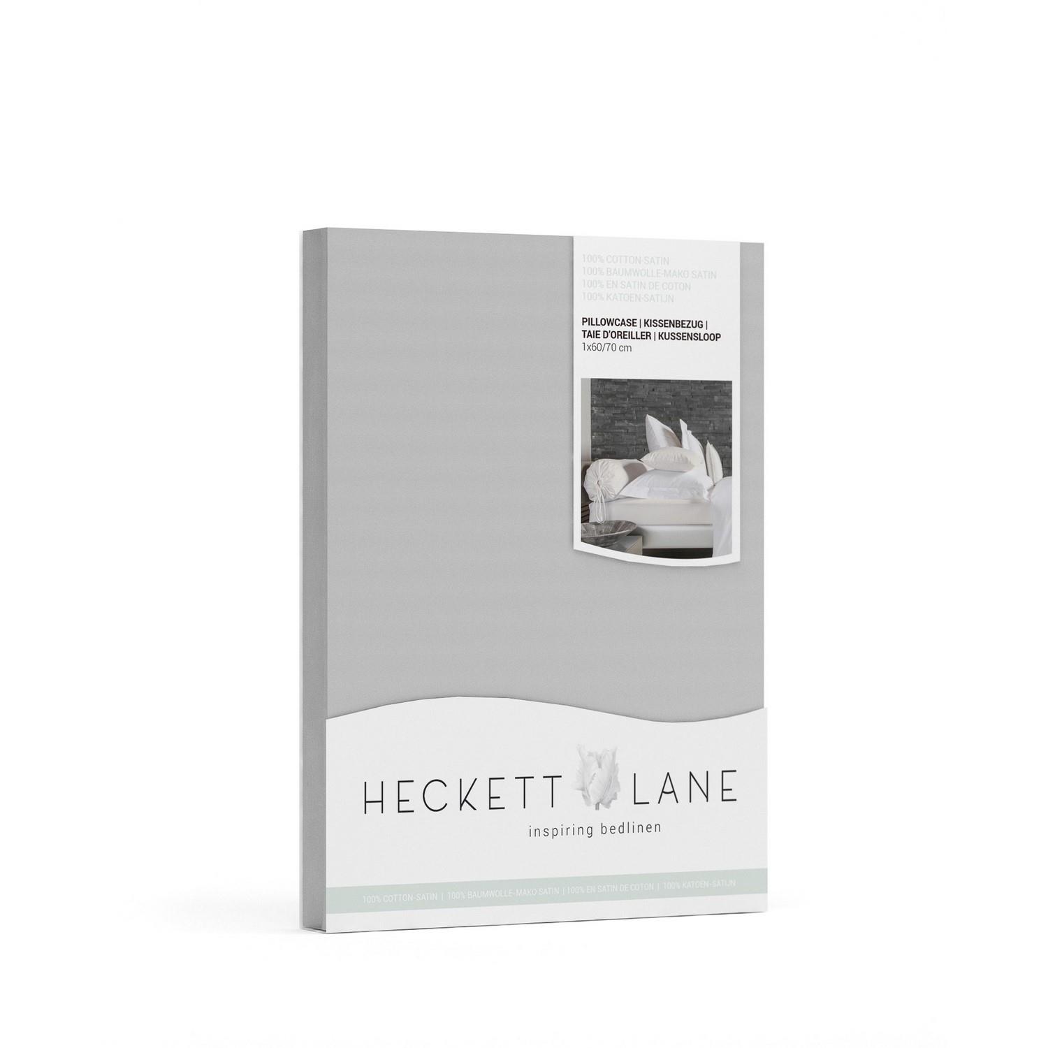 Heckett & Lane Elementi Kussensloop Katoen Satijn - glacier 60x70cm