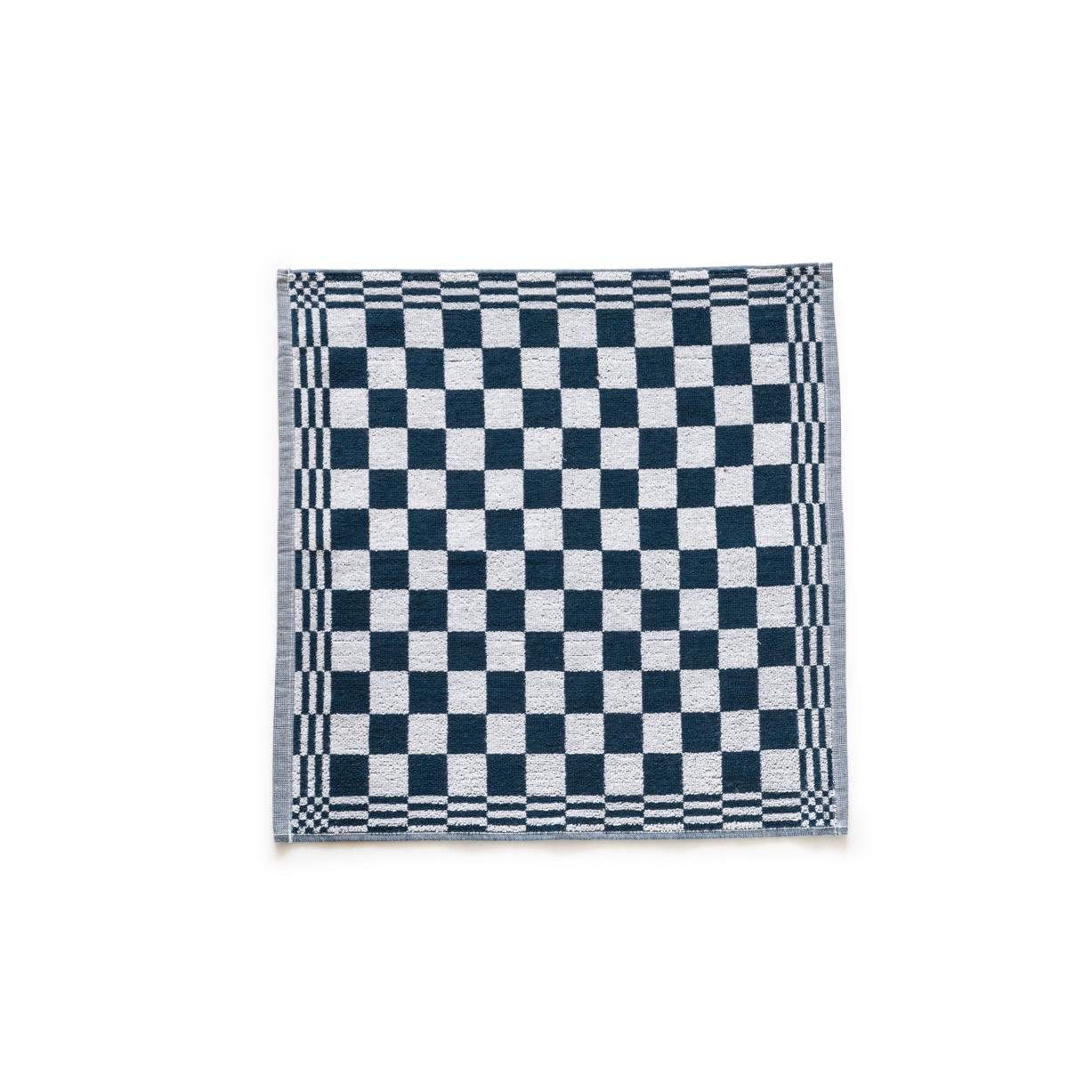 Eleganzzz Keukendoekset Blok 50x50cm - blauw - set van 10
