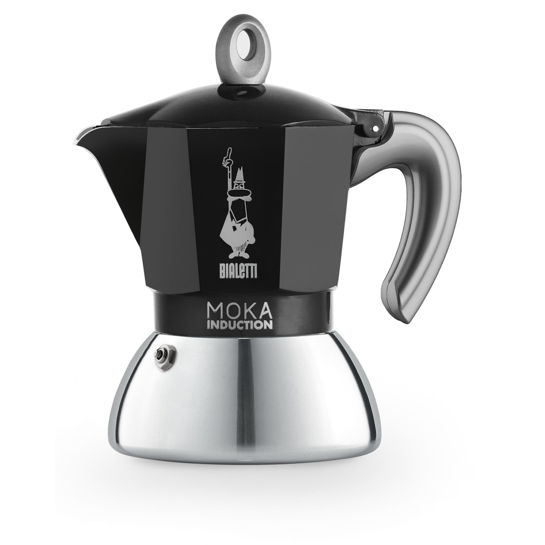 Bialetti Moka Inductie Percolator – Zwart – 2 kops