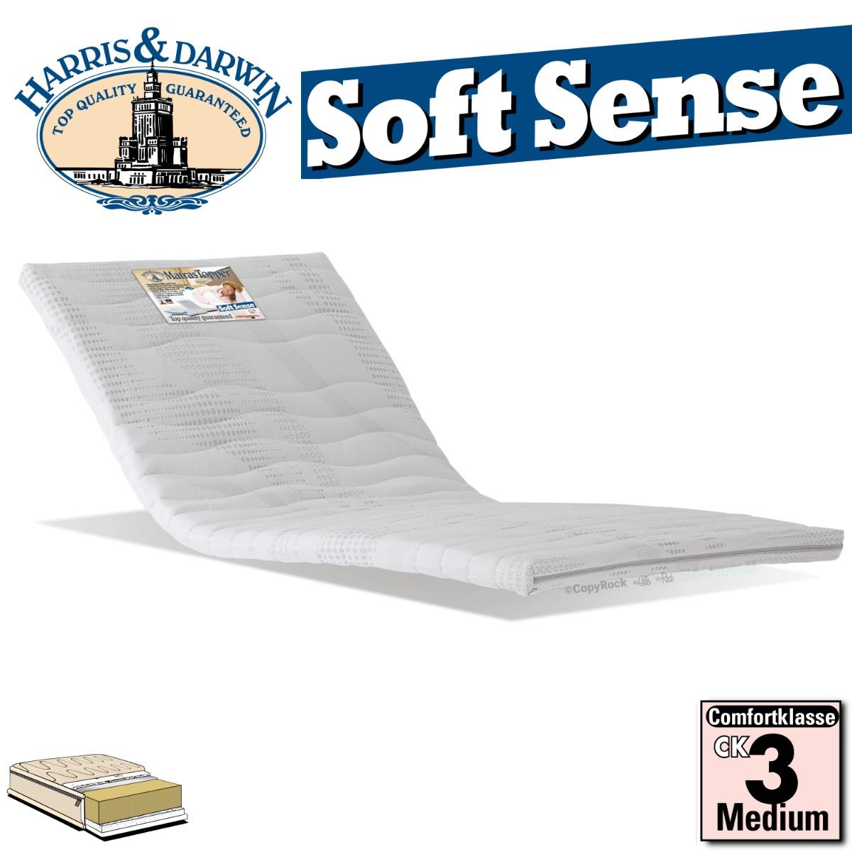 H&D Soft Sense - Koudschuim Topmatras - 160x210cm