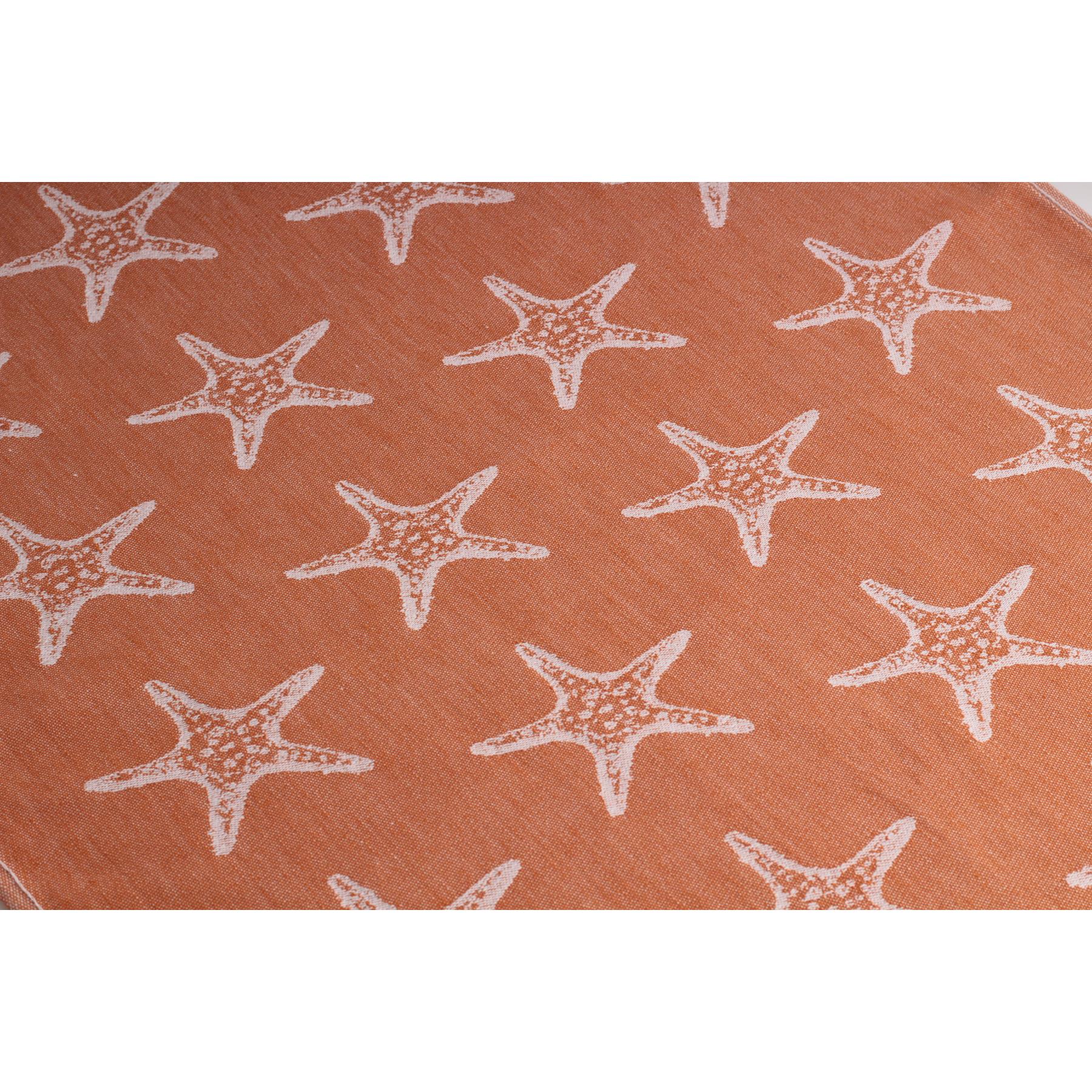 Seashell Keuken- en Theedoek - Set|12 - Oceaan - terracotta