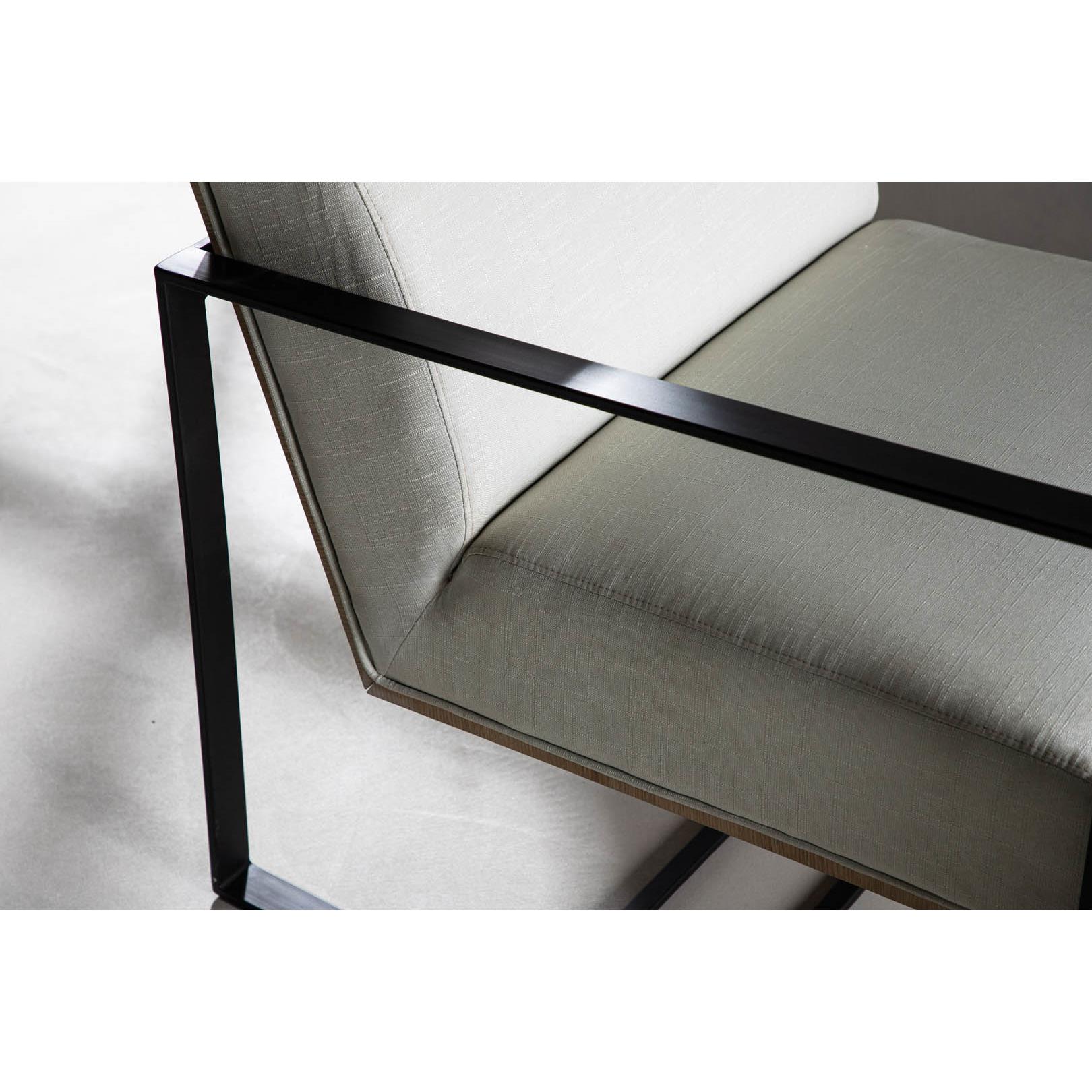 Hioshop Kansas fauteuil offwhite.