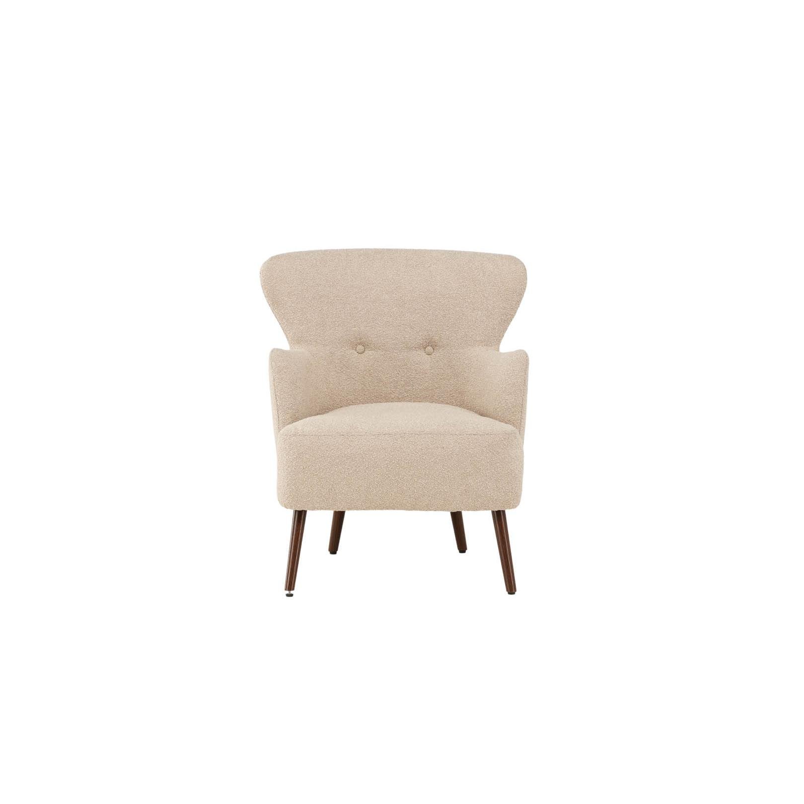 Hioshop Lincoln fauteuil beige.