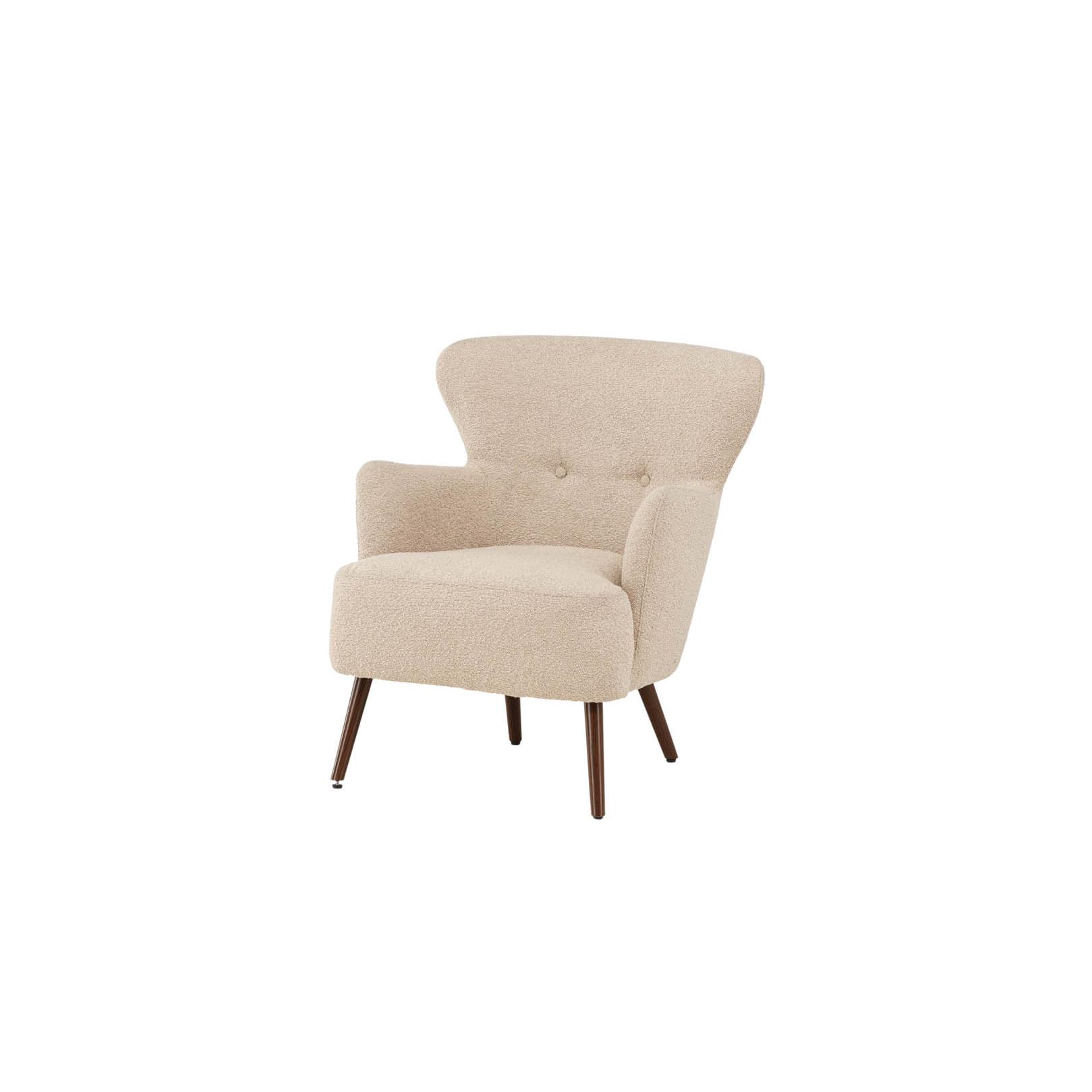Hioshop Lincoln fauteuil beige.