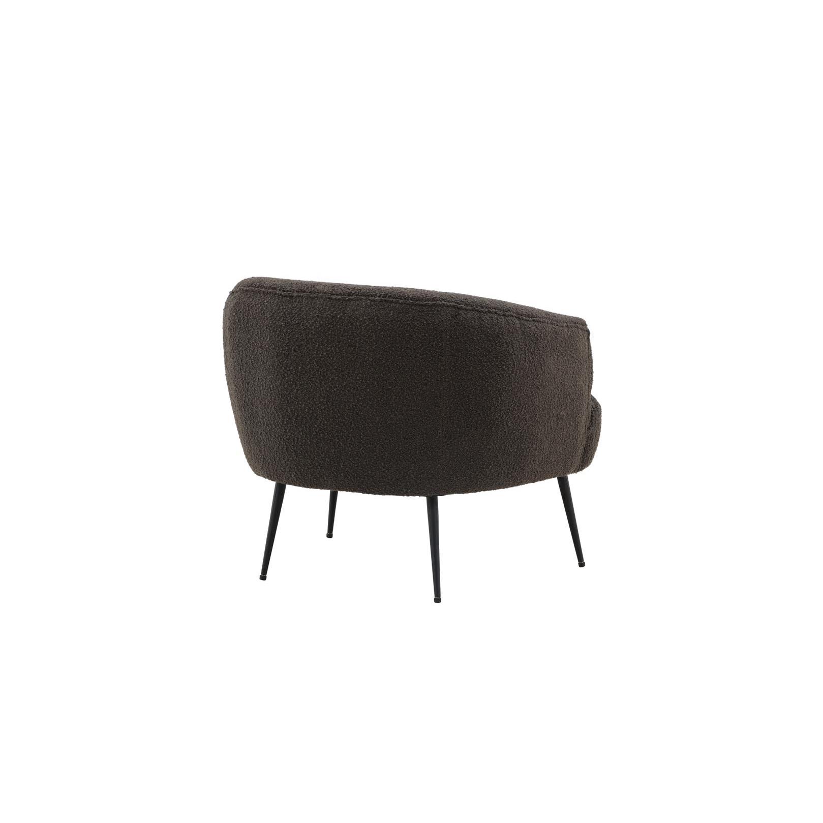 Hioshop Derry fauteuil bruin.