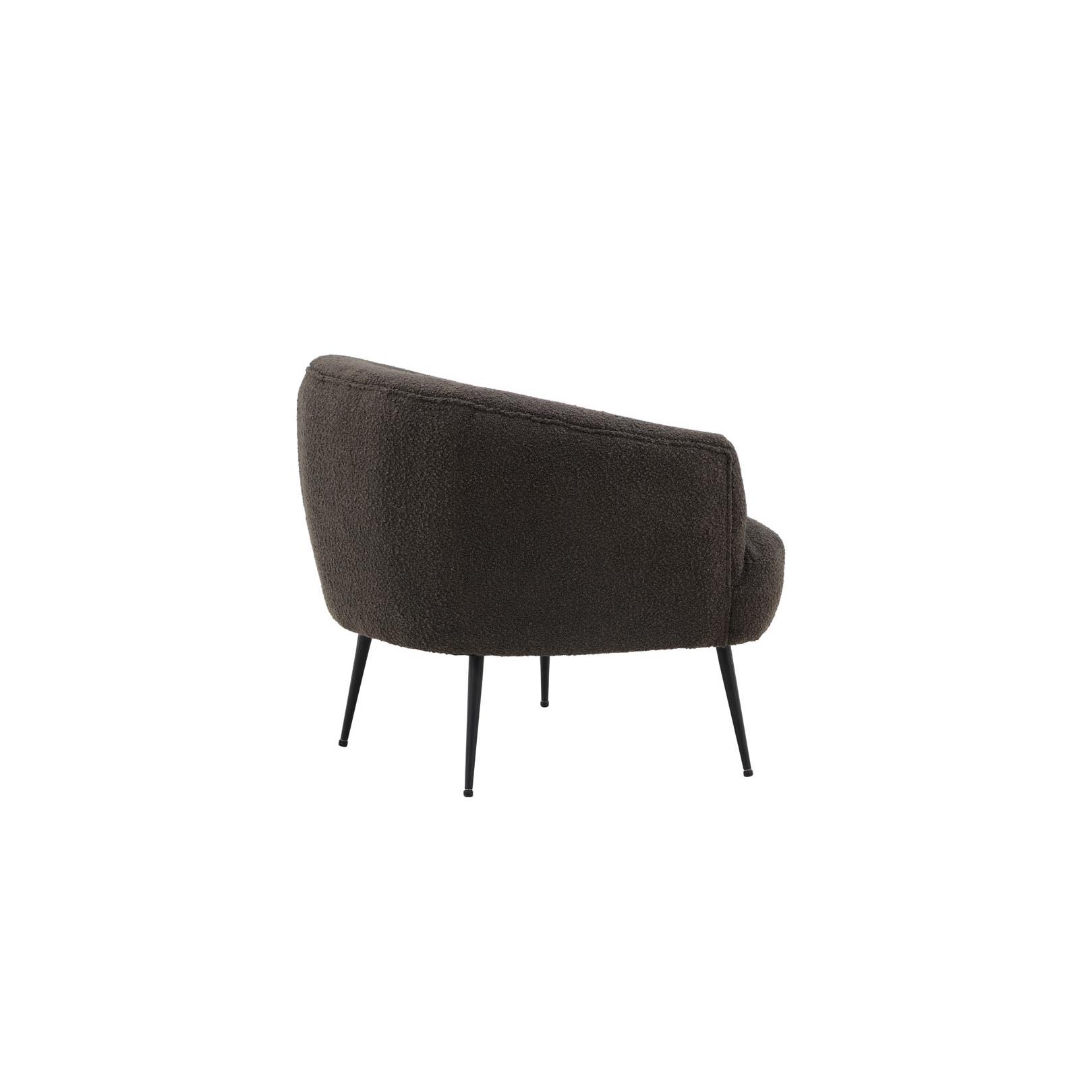 Hioshop Derry fauteuil bruin.