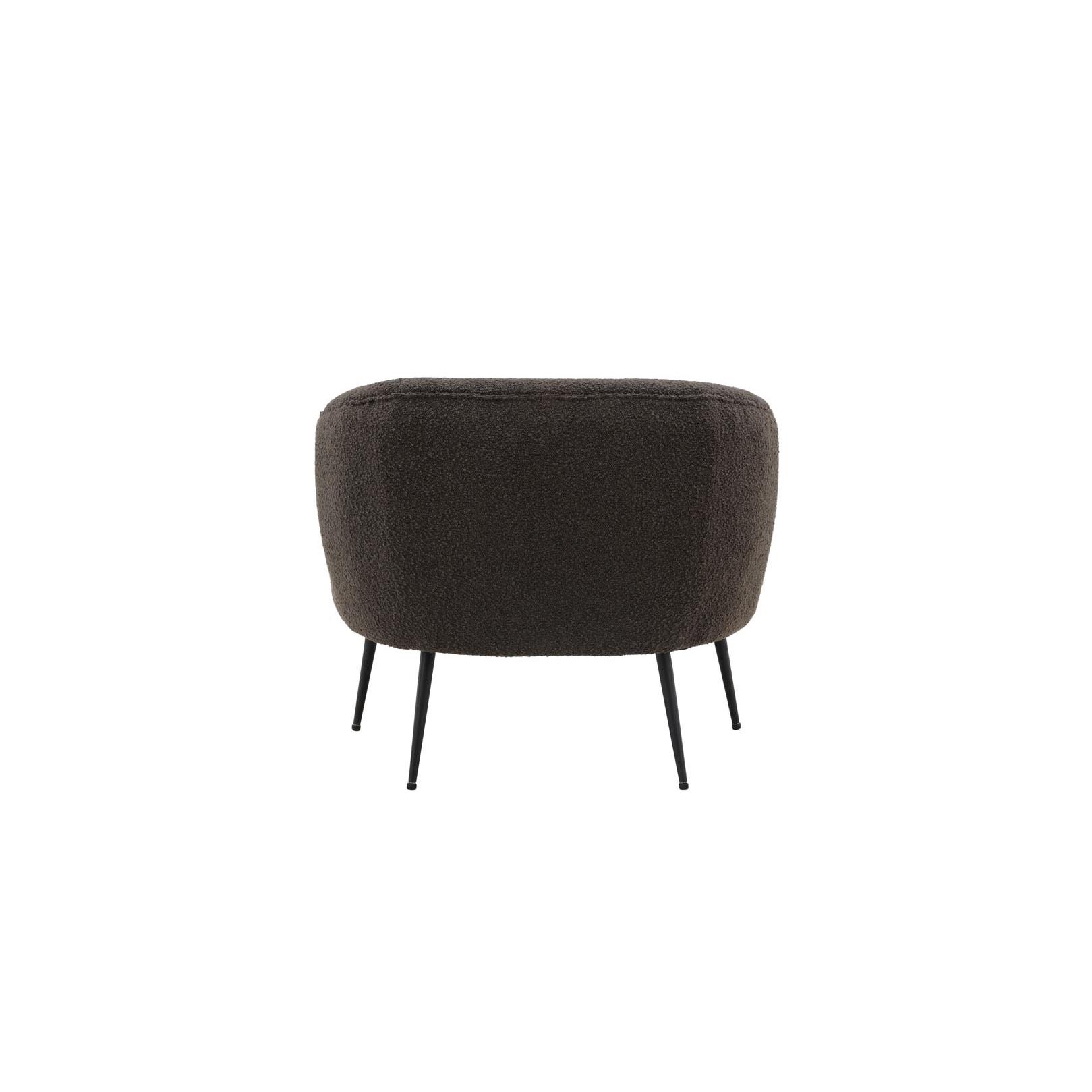 Hioshop Derry fauteuil bruin.