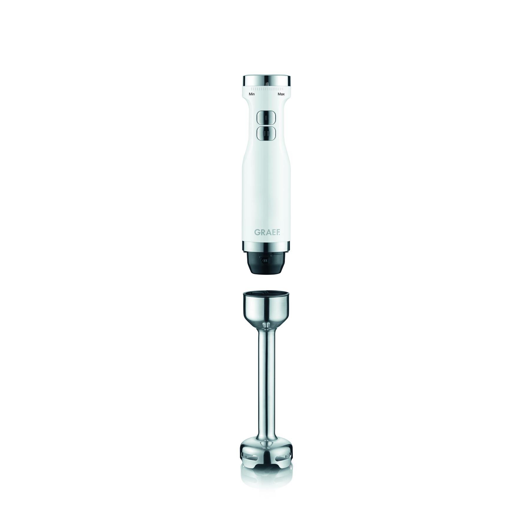 Graef staafmixerset wit - met turbostand