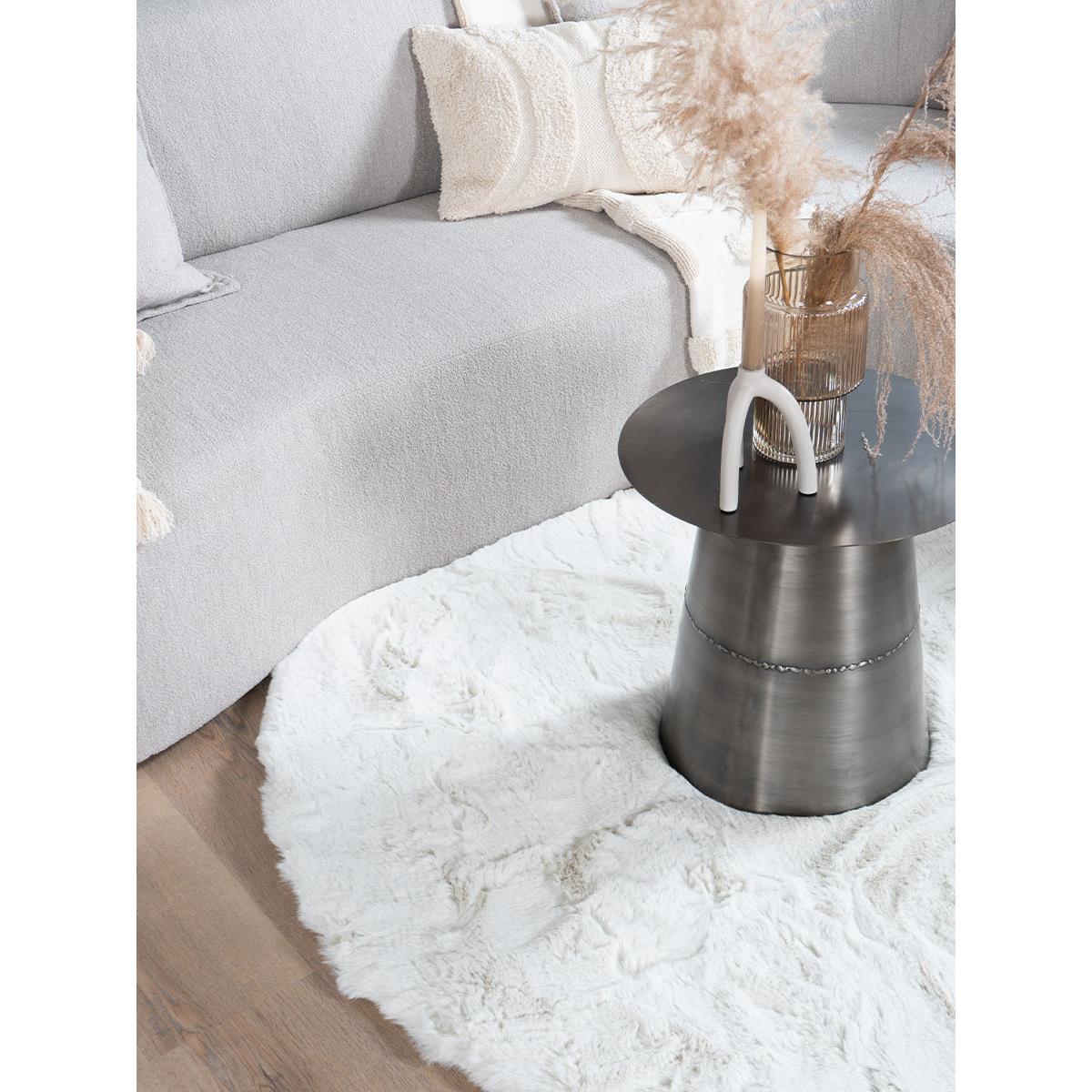 Veer Carpets - Vloerkleed Morbido Beige 2212 - Rond ø160 cm