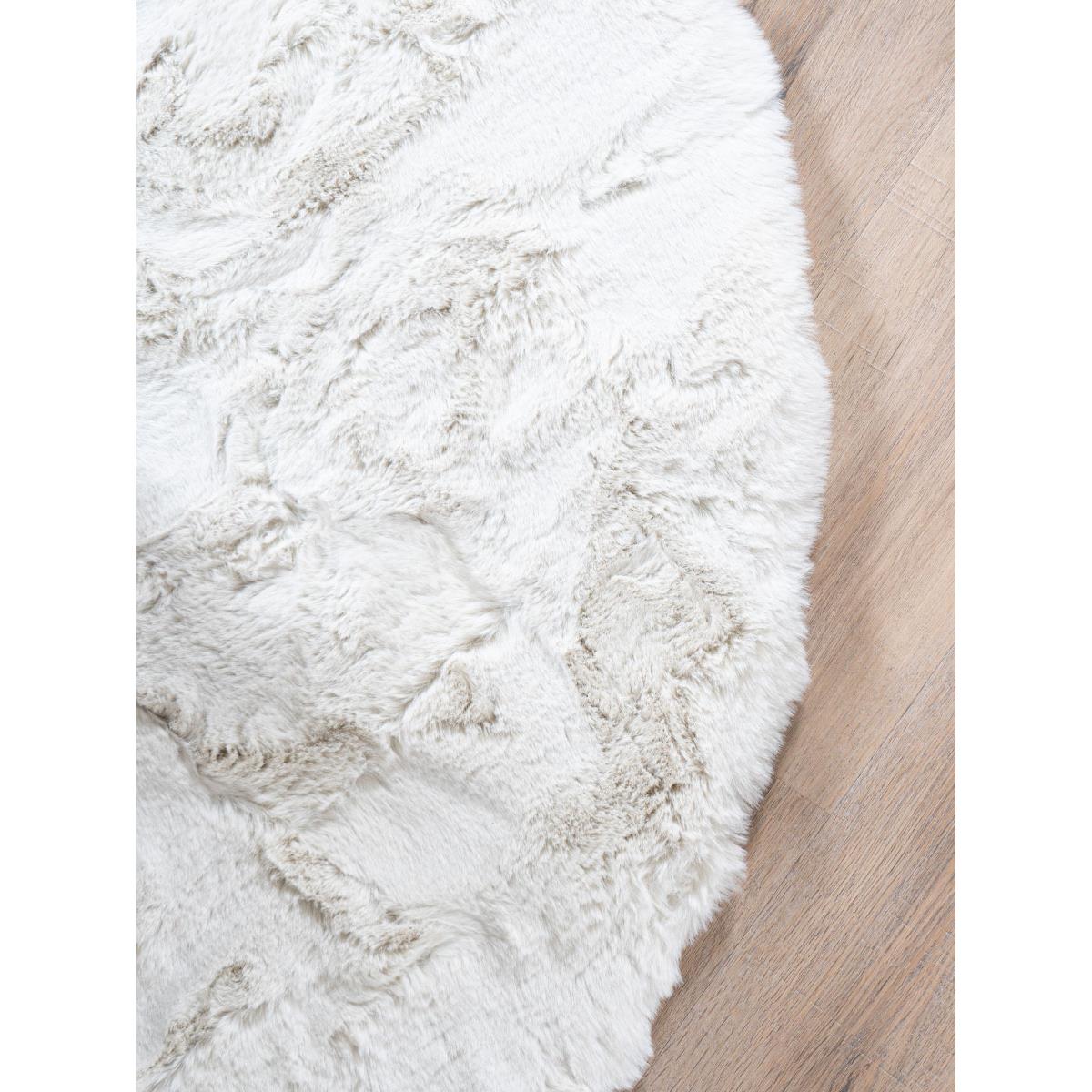 Veer Carpets - Vloerkleed Morbido Beige 2212 - Rond ø160 cm