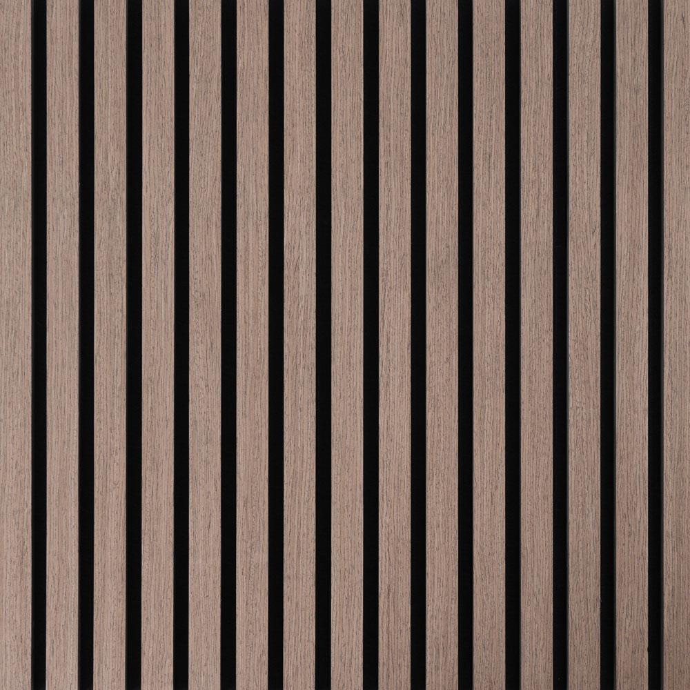 VERIZO - Akoestisch Wandpaneel Walnoot - 280 x 60 x 2.2 cm -