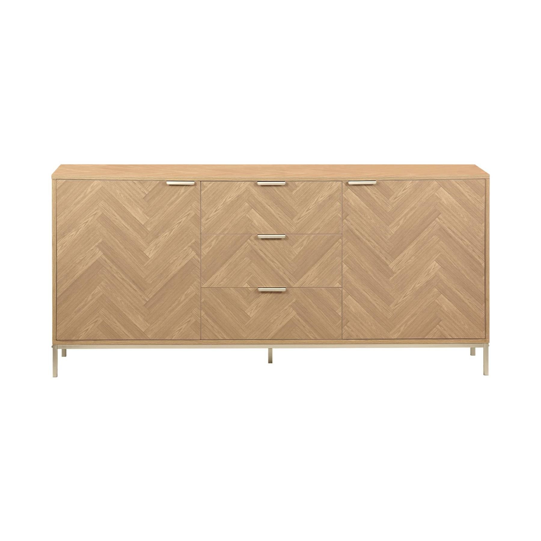 sweeek - Commode met visgraatmotief - Boedapest