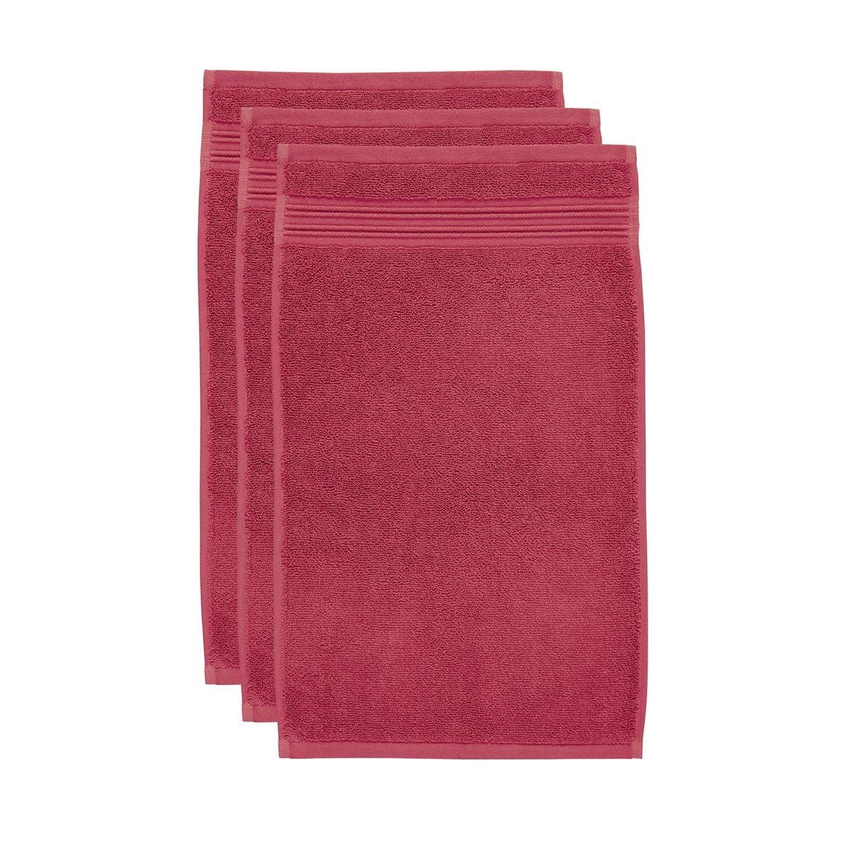 Beddinghouse Sheer set van 3 Gastendoekjes - Rood