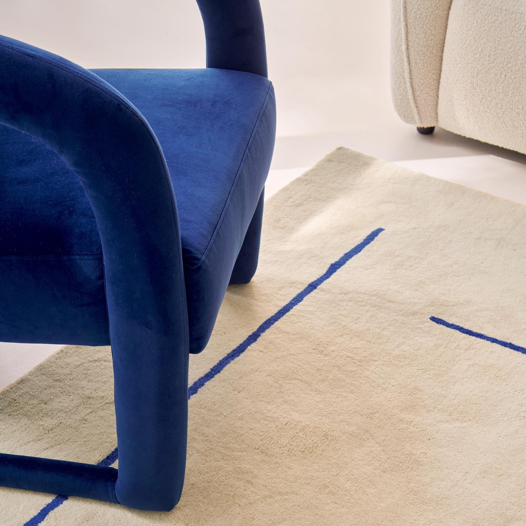 by fonQ Bone Fauteuil - Donkerblauw