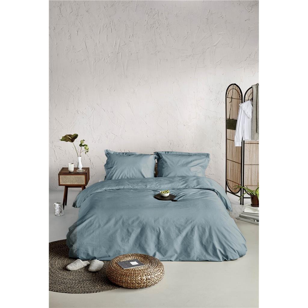 Walra - Dekbedovertrek Forever Cotton - 200x220 - Zeeblauw