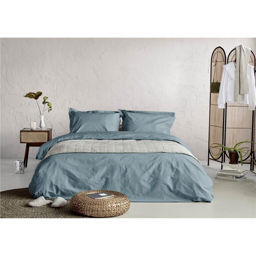 Walra - Dekbedovertrek Forever Cotton - 200x220 - Zeeblauw