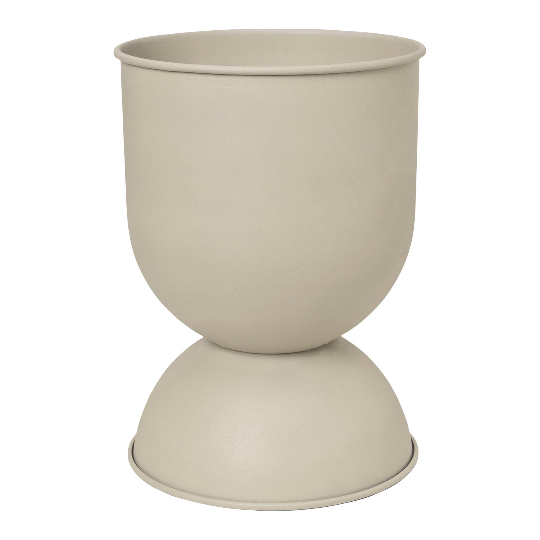 ferm LIVING Hourglass Pot - Large - Cashmere