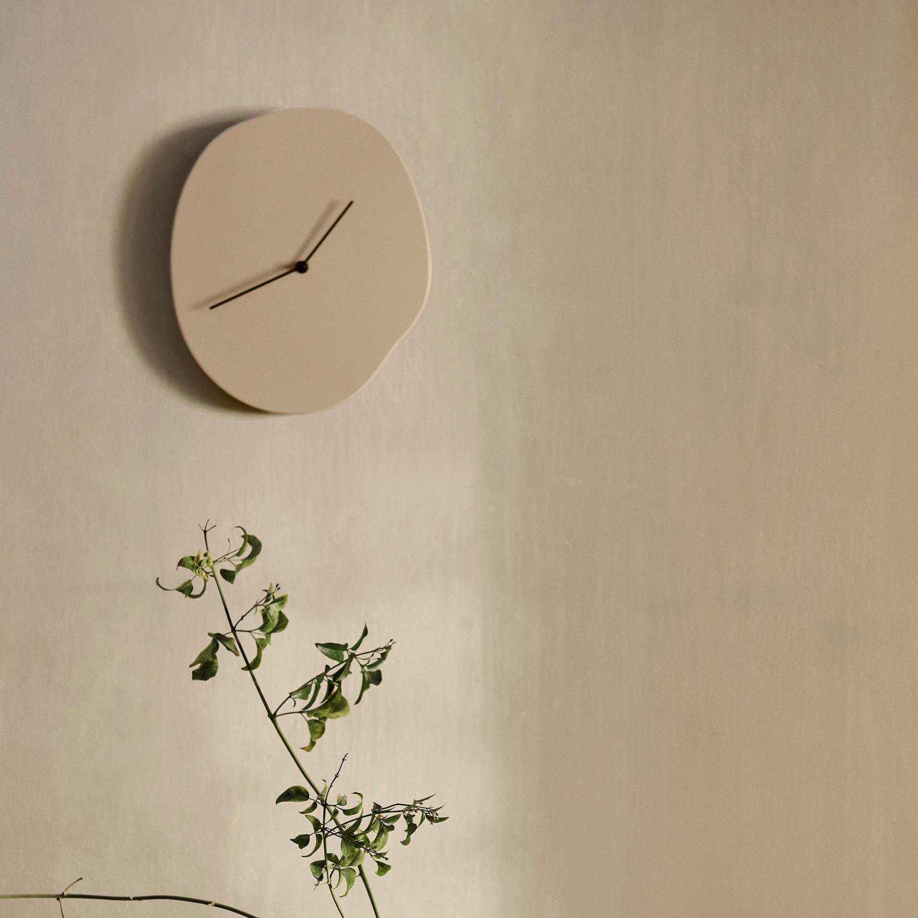 ferm LIVING Melt Wandklok - Cashmere