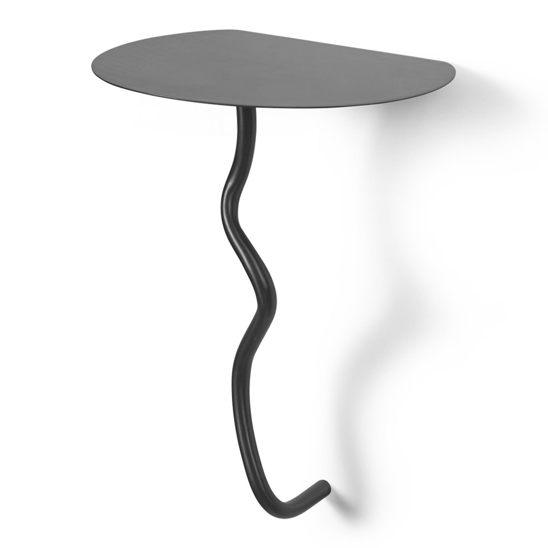 ferm LIVING Curvature Wandplank - Black Brass
