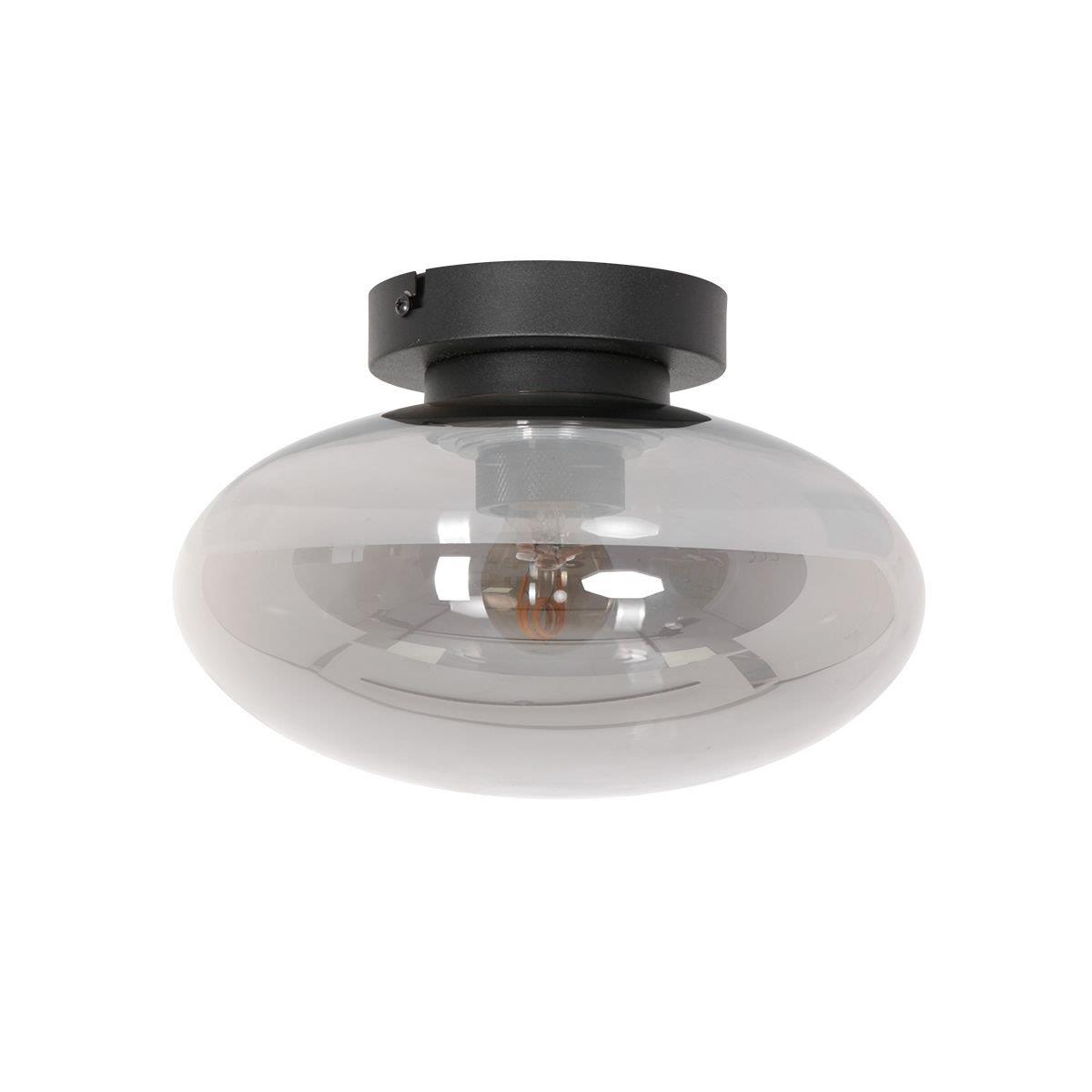 Steinhauer Plafondlamp reflexion Ø 25 cm 3387 zwart