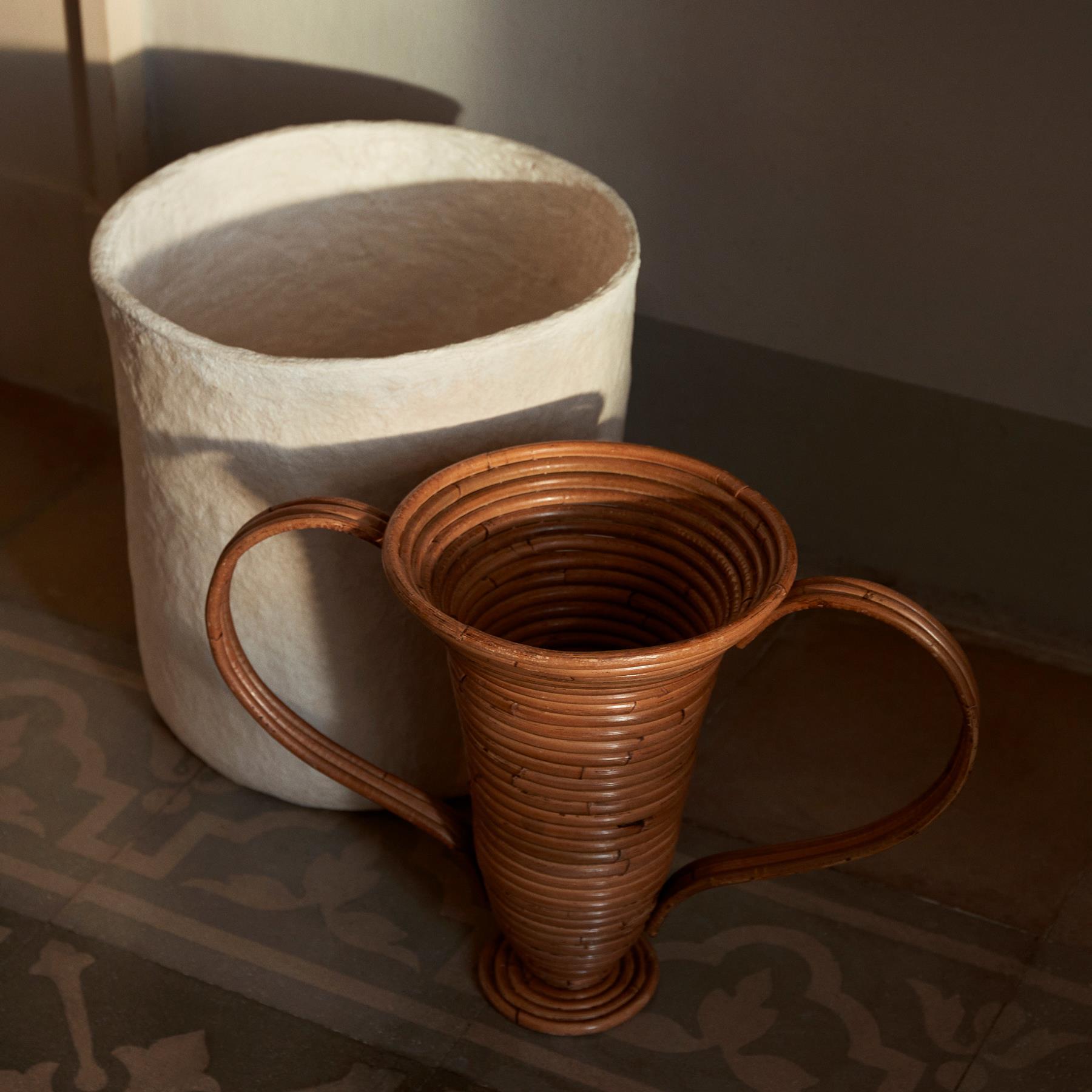 ferm LIVING Amphora Vaas - Small - Natural Stained