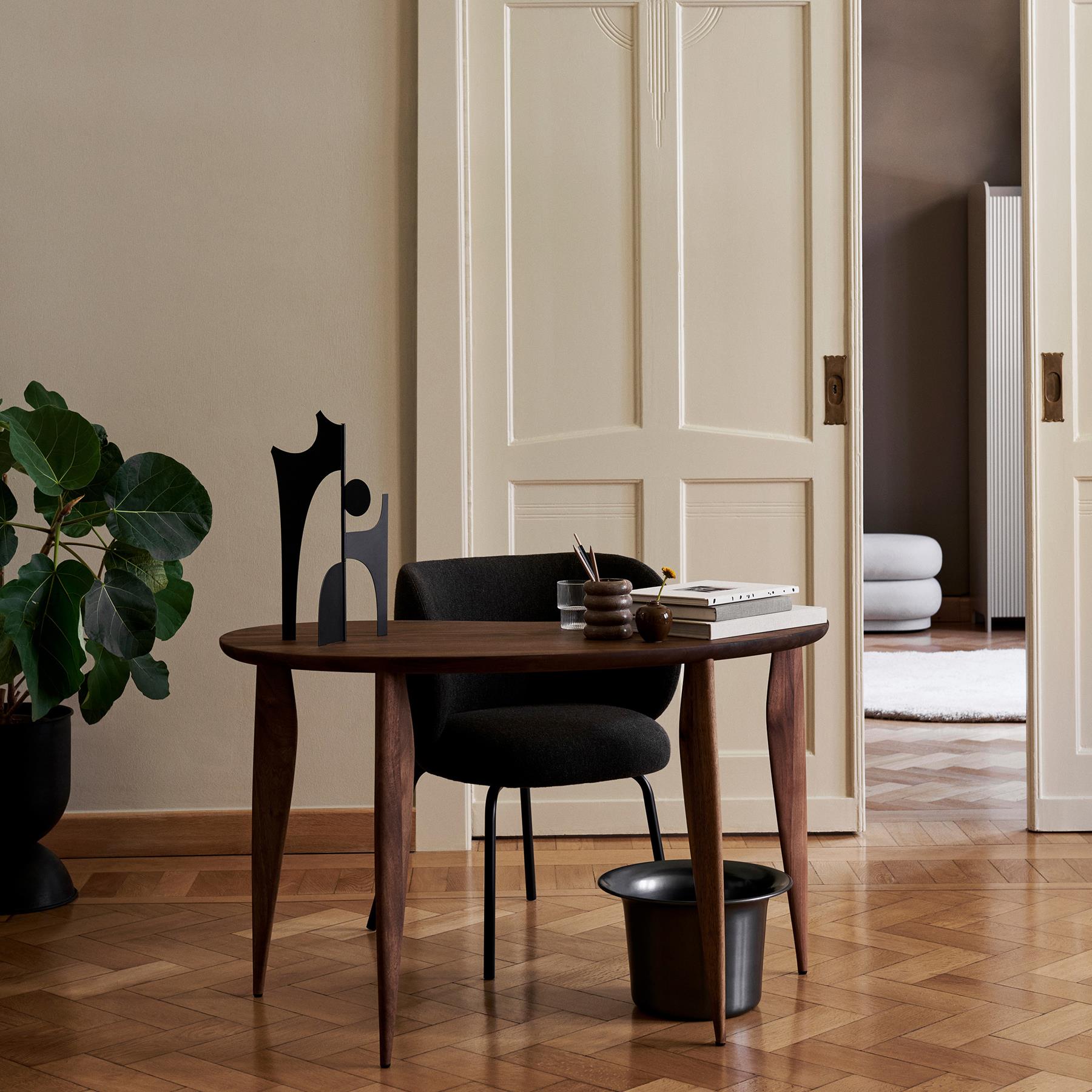 ferm LIVING Rico Eetkamerstoel - Bouclé