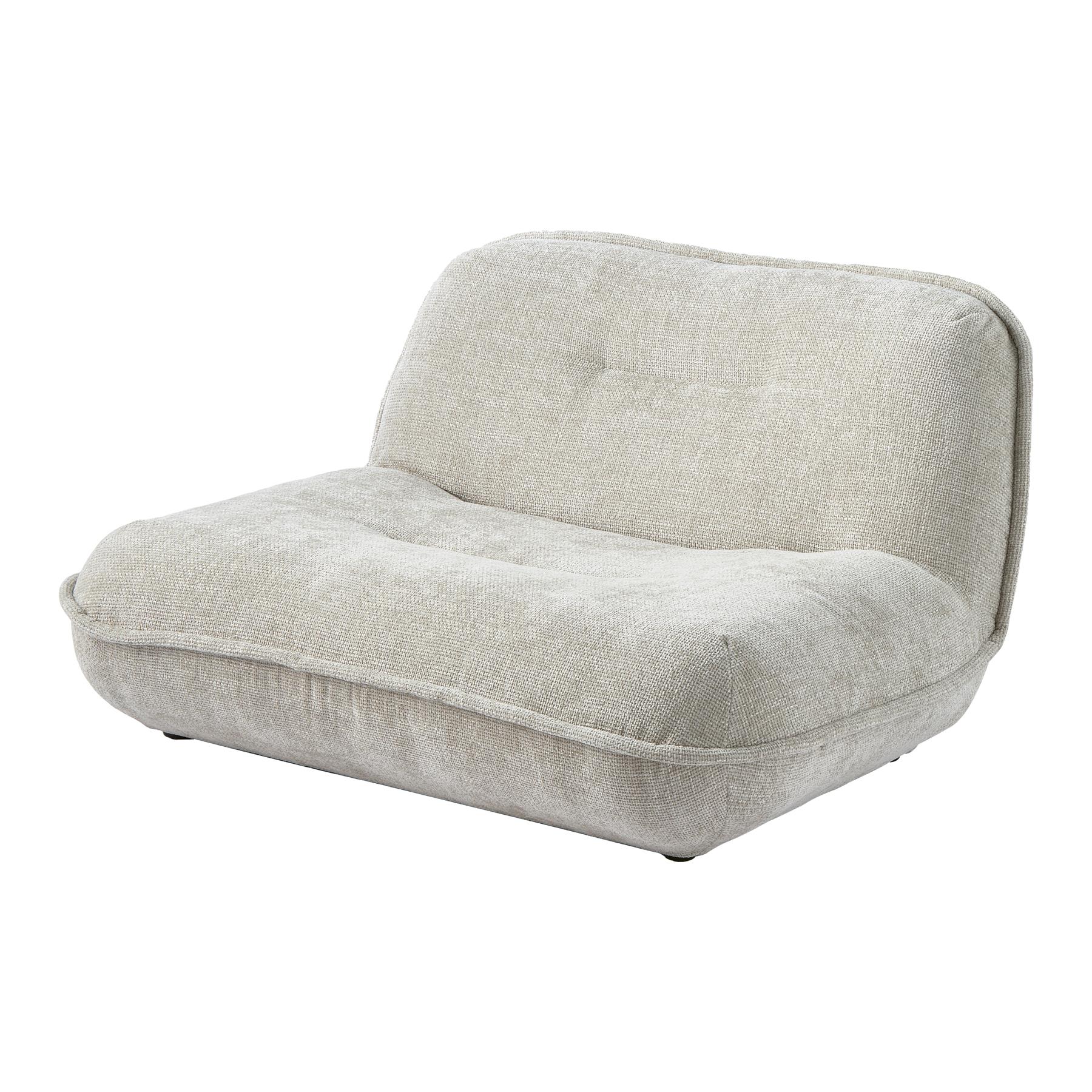 POLSPOTTEN Puff Loveseat - Ecru