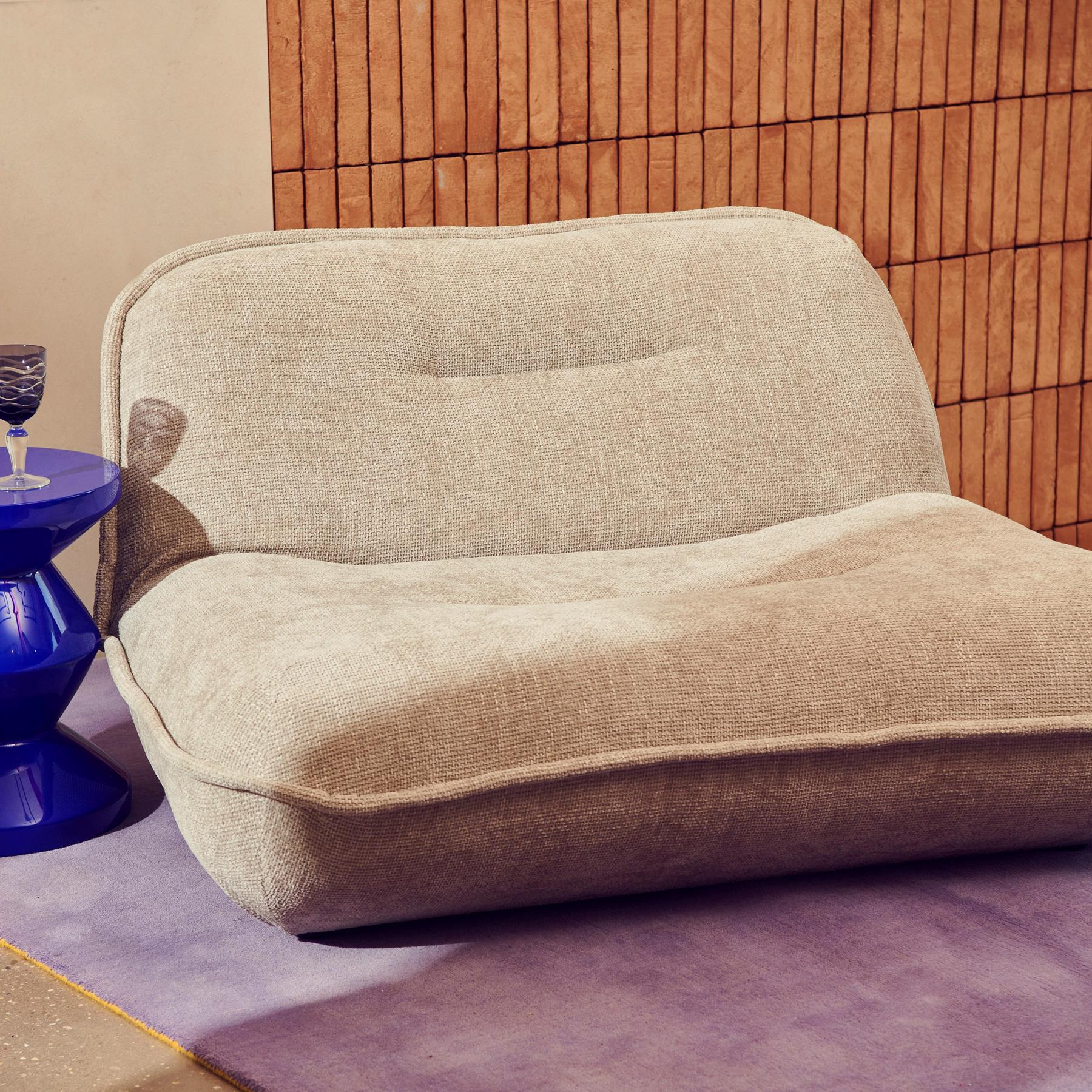 POLSPOTTEN Puff Loveseat - Ecru
