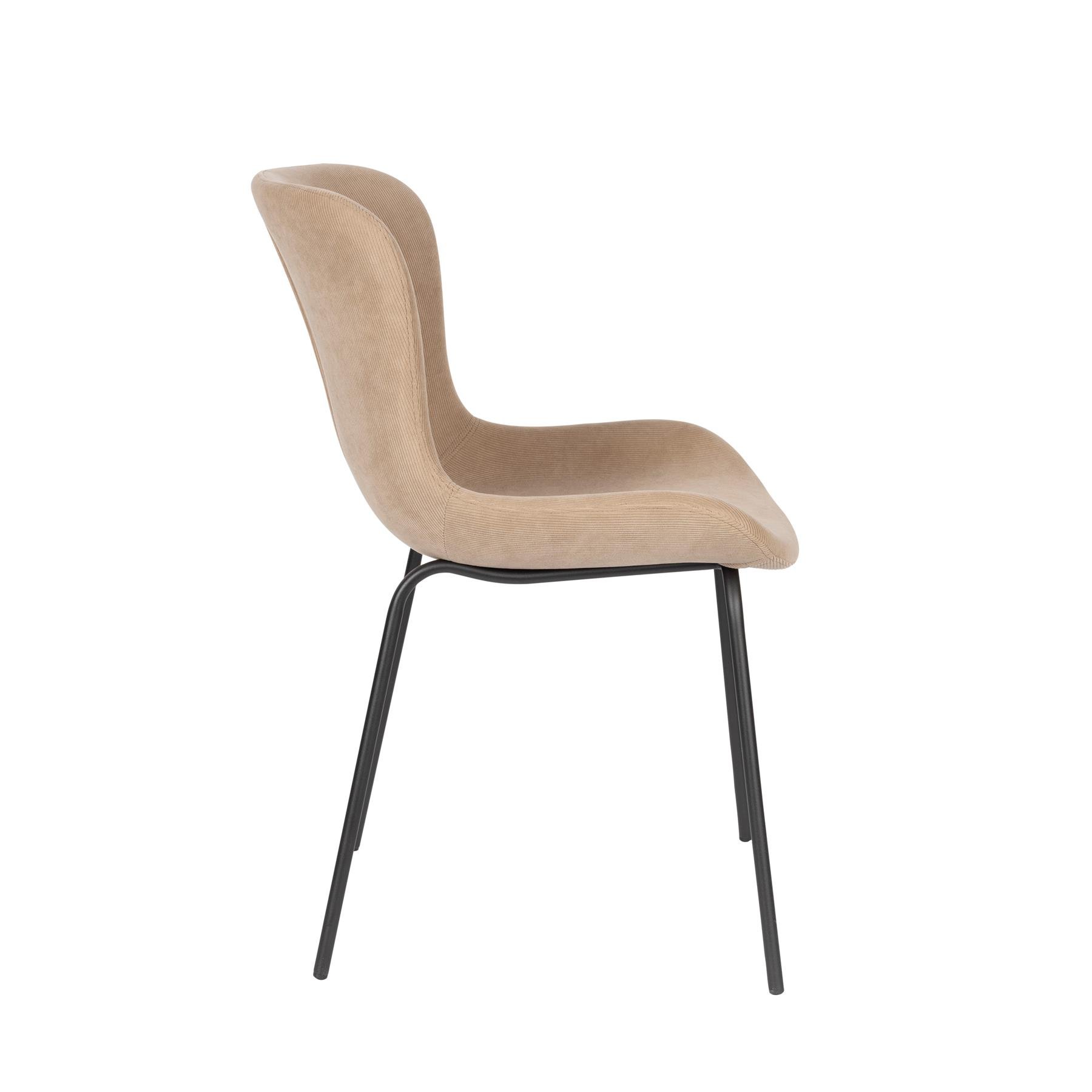 by fonQ basic Flow Eetkamerstoel - Taupe