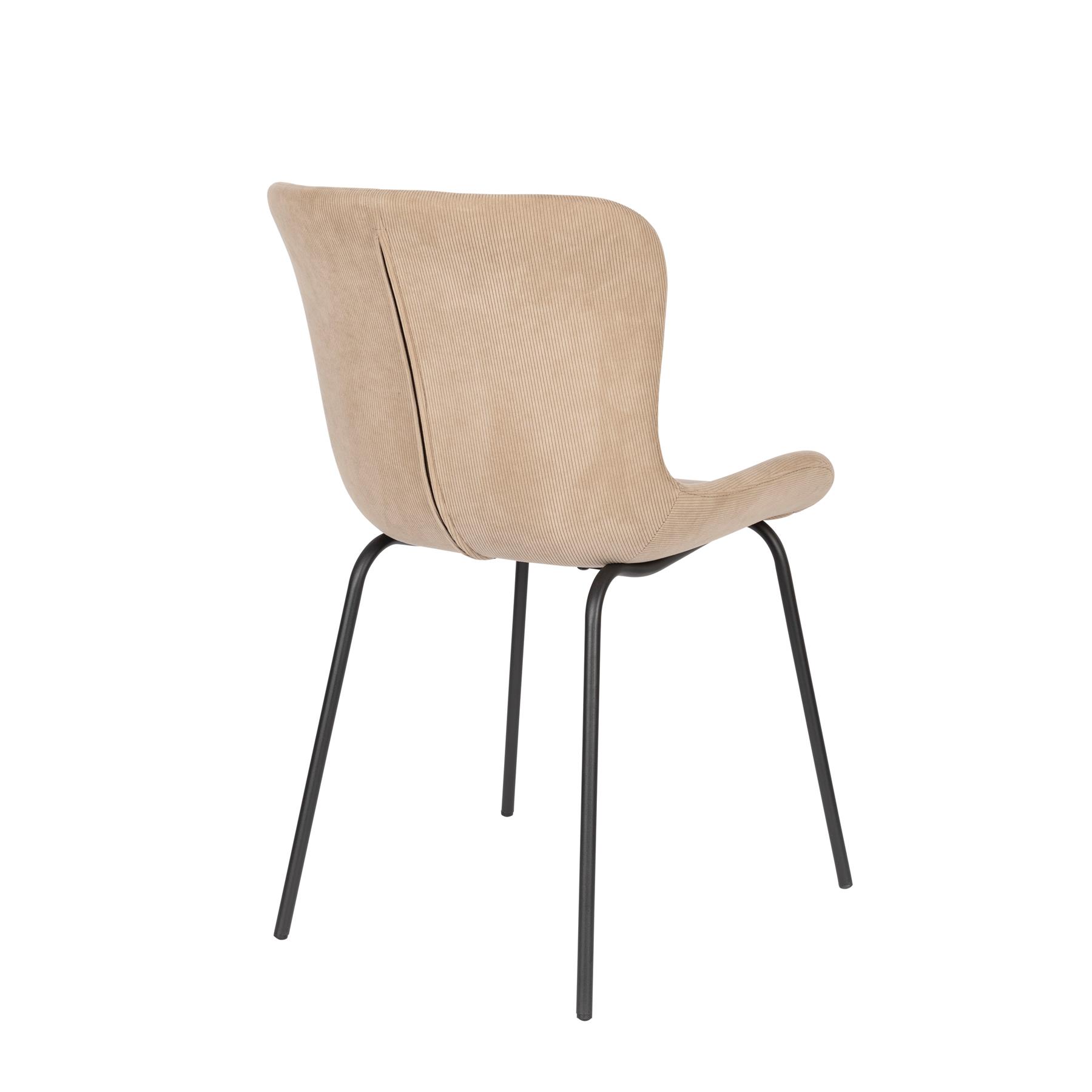by fonQ basic Flow Eetkamerstoel - Taupe
