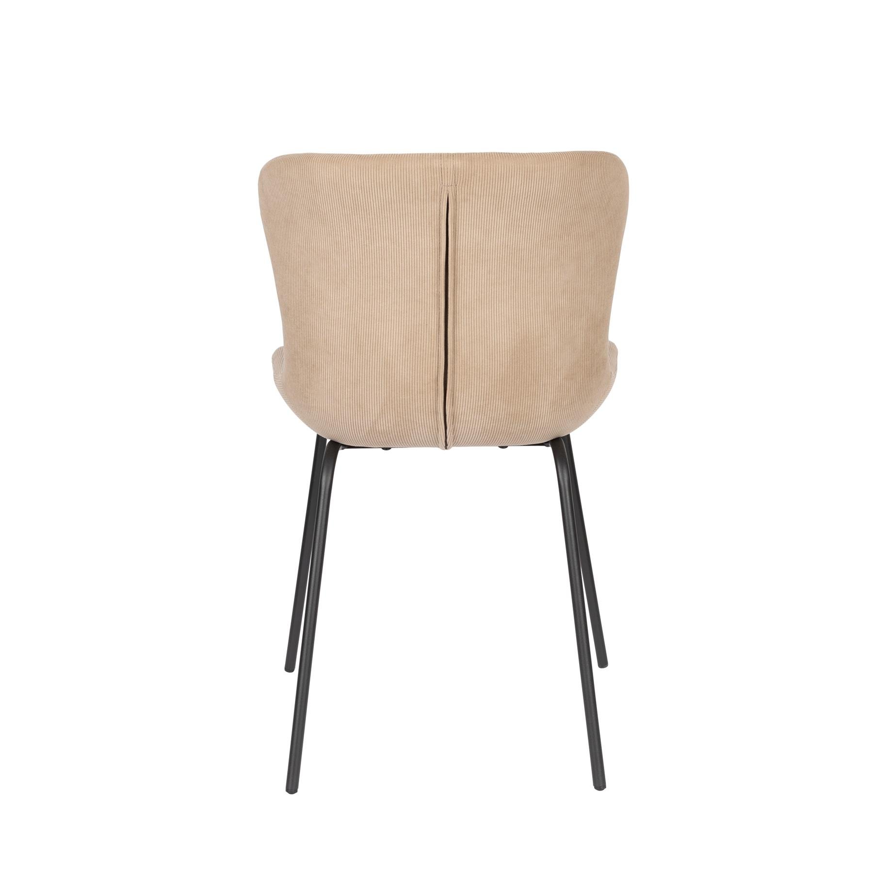 by fonQ basic Flow Eetkamerstoel - Taupe
