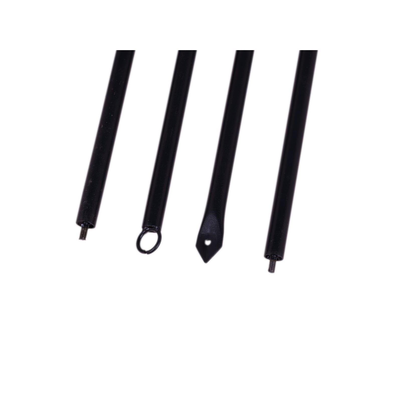 MaximaVida set metalen verlichting palen New York 360 cm - 4 stuks