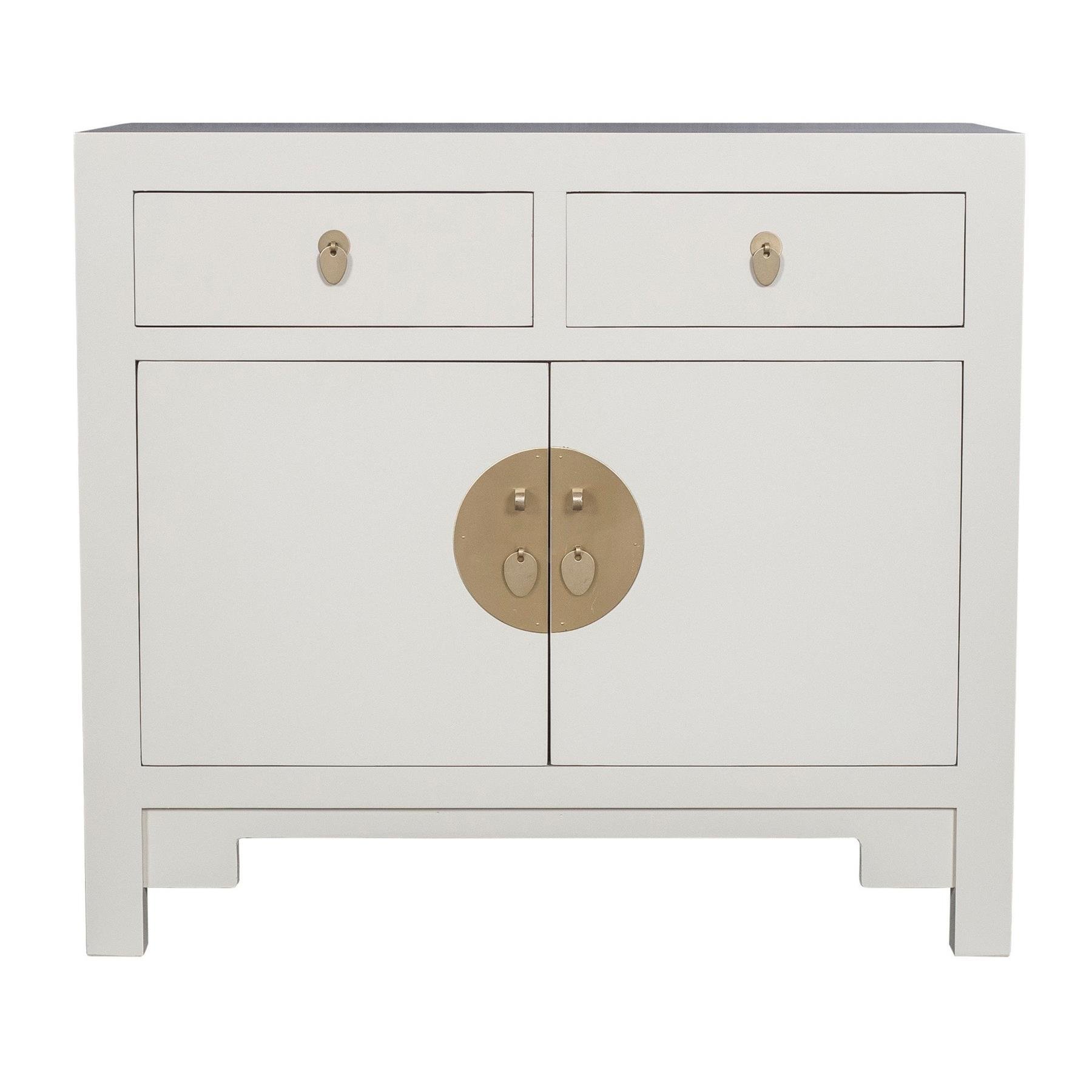 Fine Asianliving Chinese Kast Moonshine Greige -