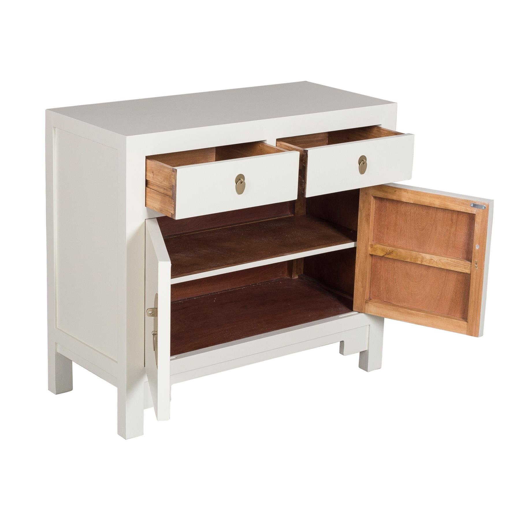 Fine Asianliving Chinese Kast Moonshine Greige -
