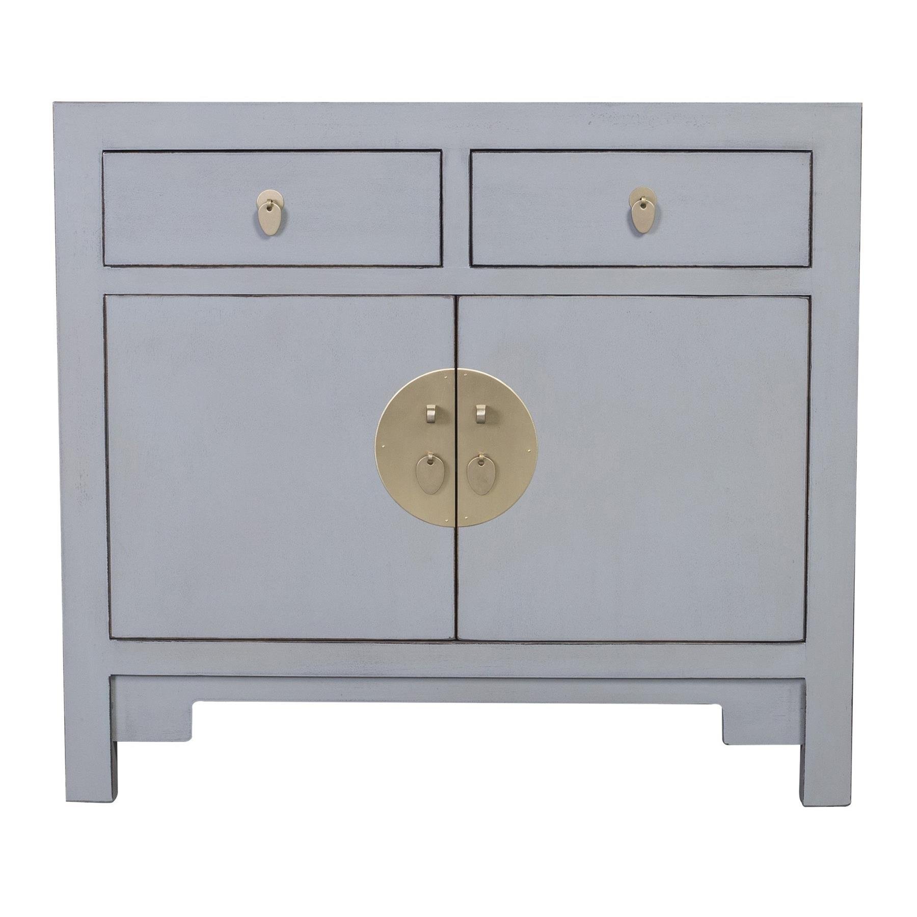 Fine Asianliving Chinese Kast Pastel Grijs -