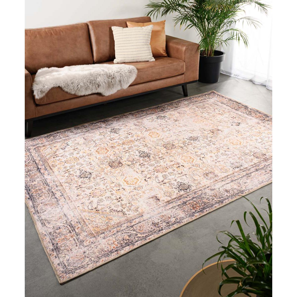 Heritaged Vintage vloerkleed - Fade Charm beige - 140x200 cm